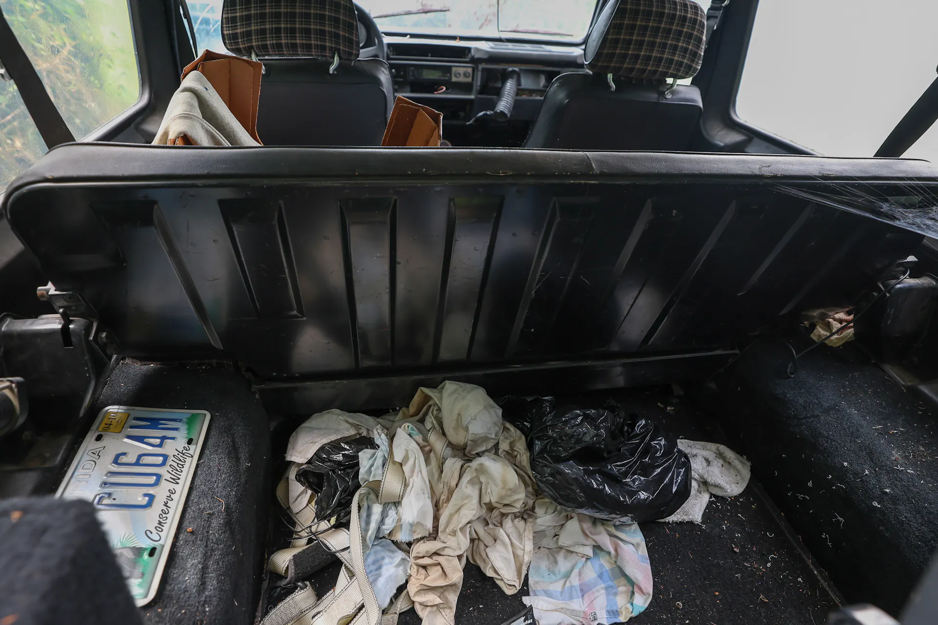 1980 Steyr-Puch G300 cargo area