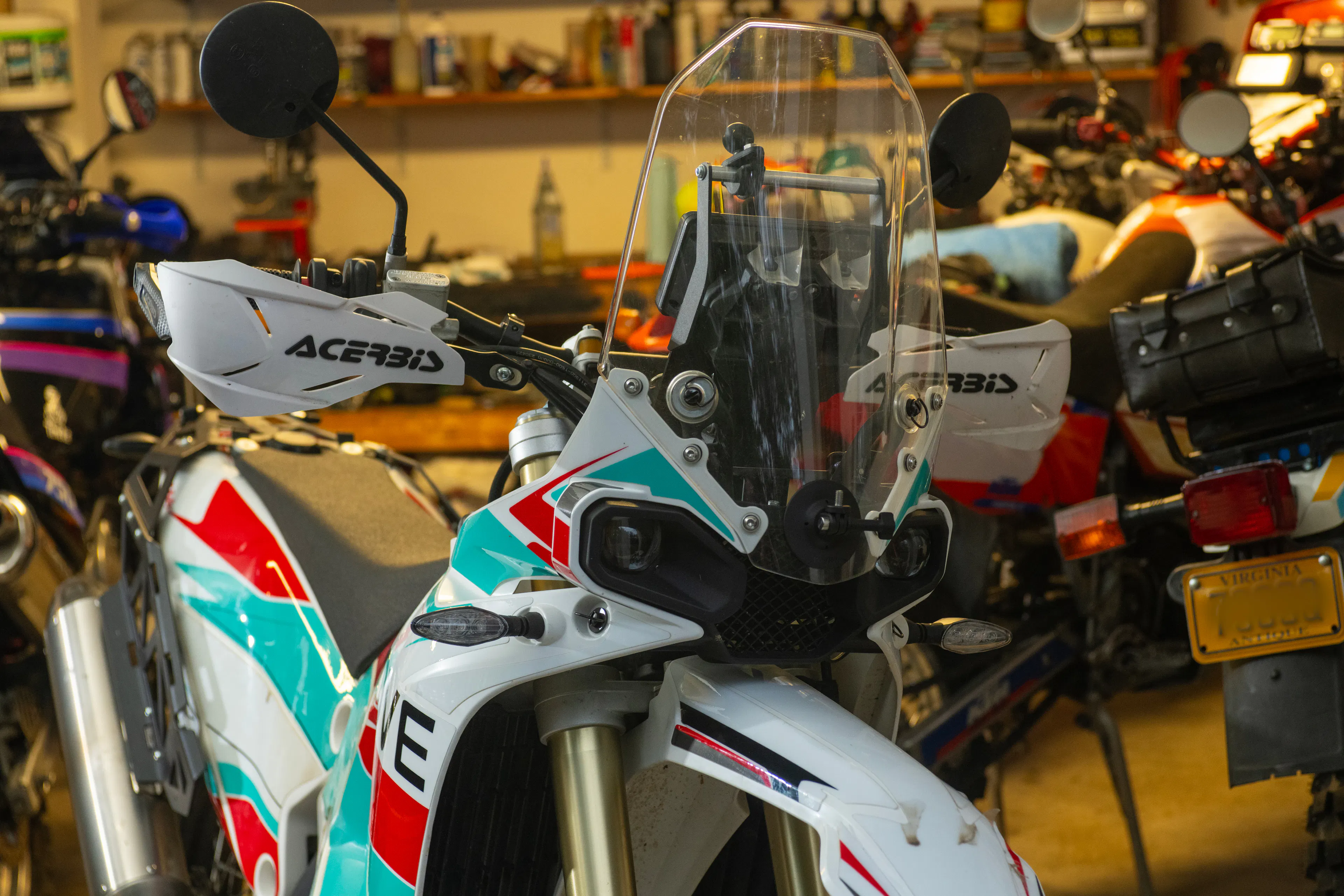2024 Kove 450 Rally front close right