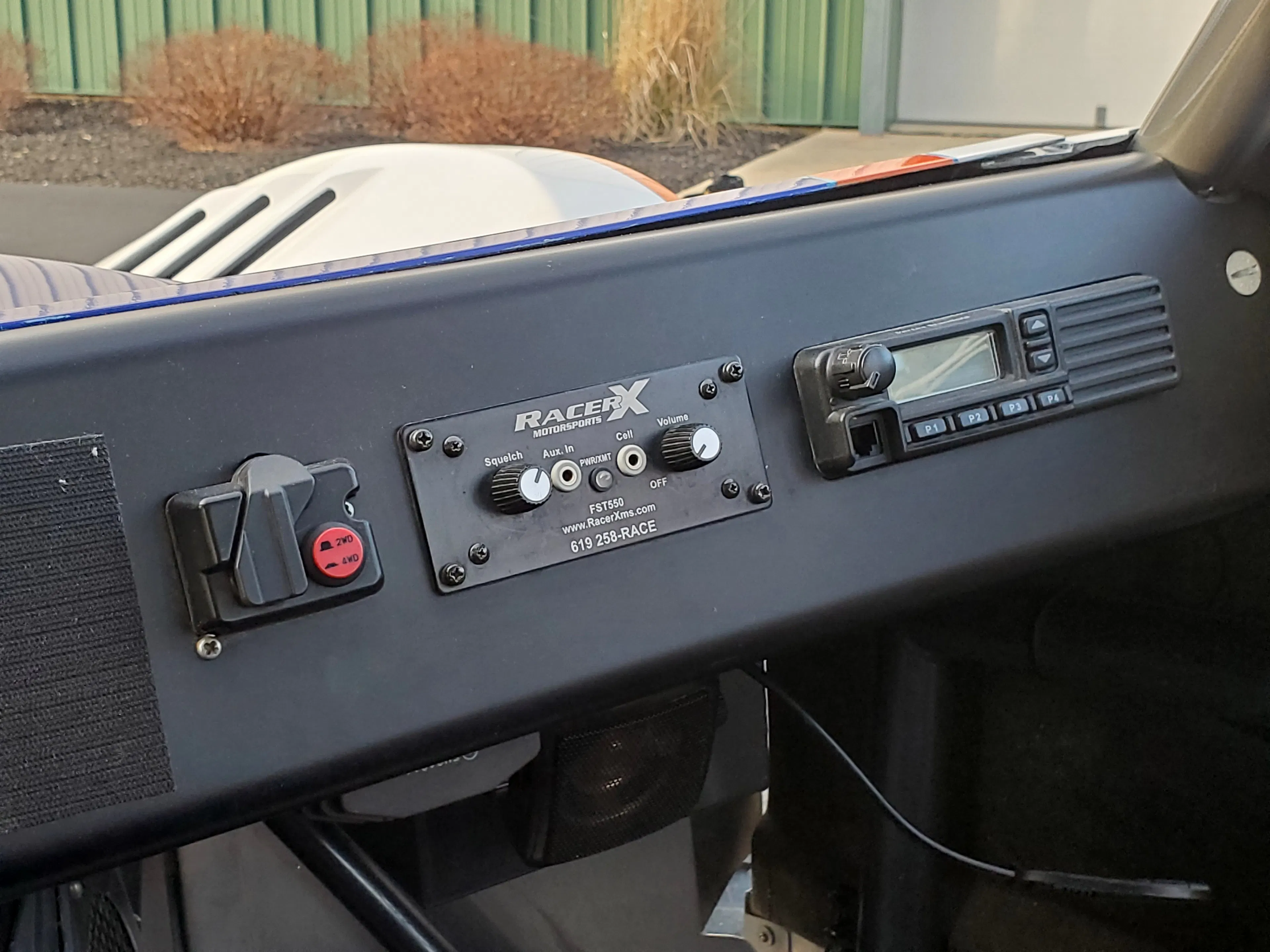 2008 Yamaha Rhino Jeff Palhegyi build dash radios