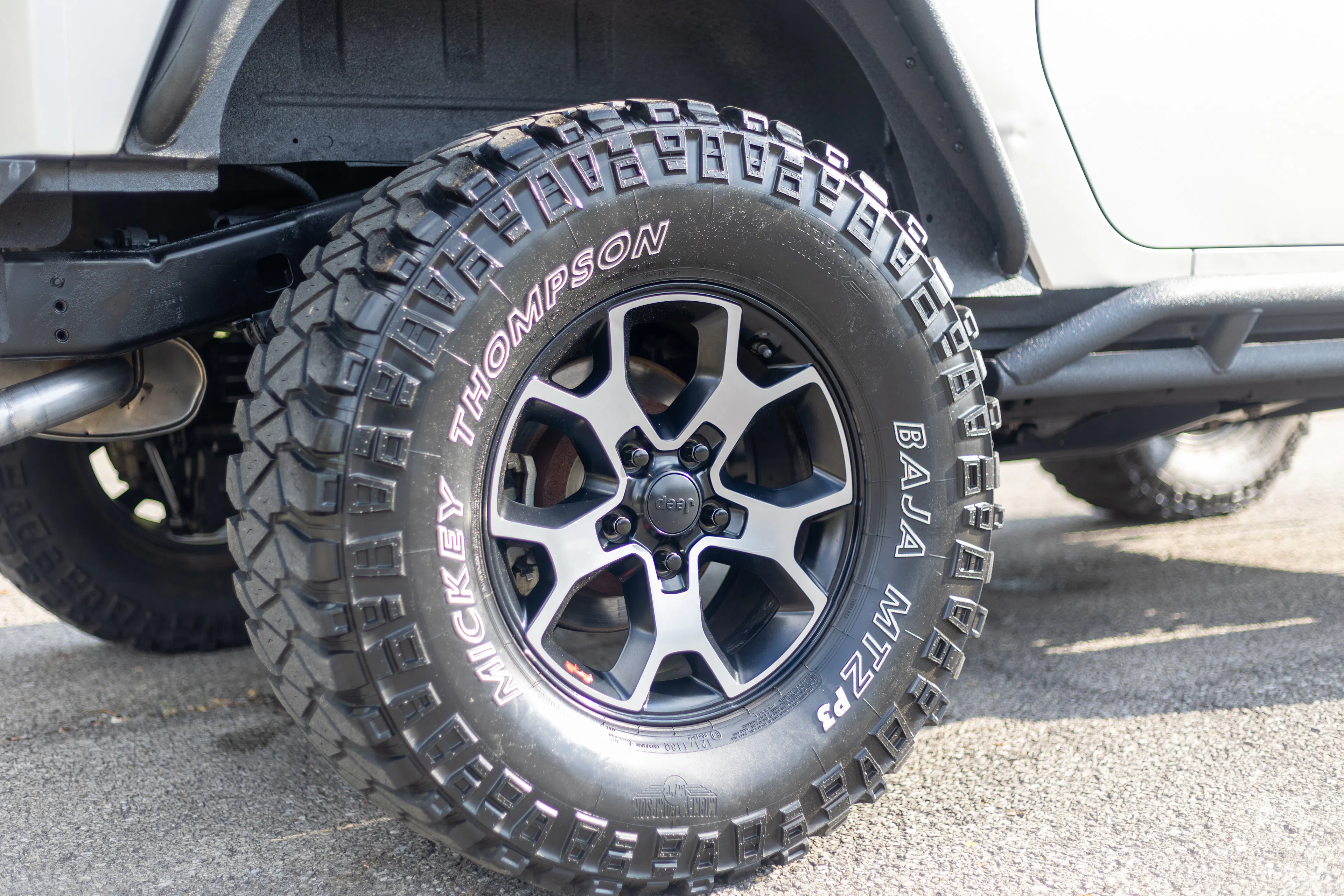 2007 Jeep Wrangler Limited Rubicon passenger rear tire