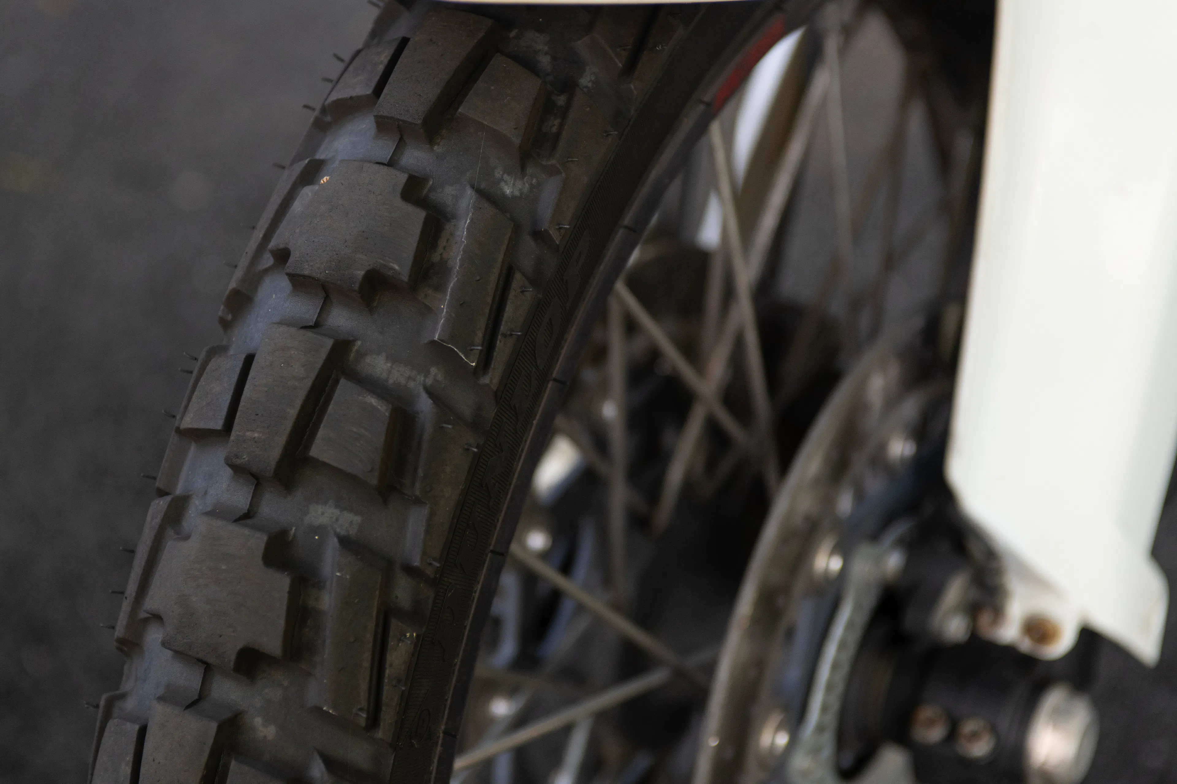 2010 KTM 990 Adventure front tire