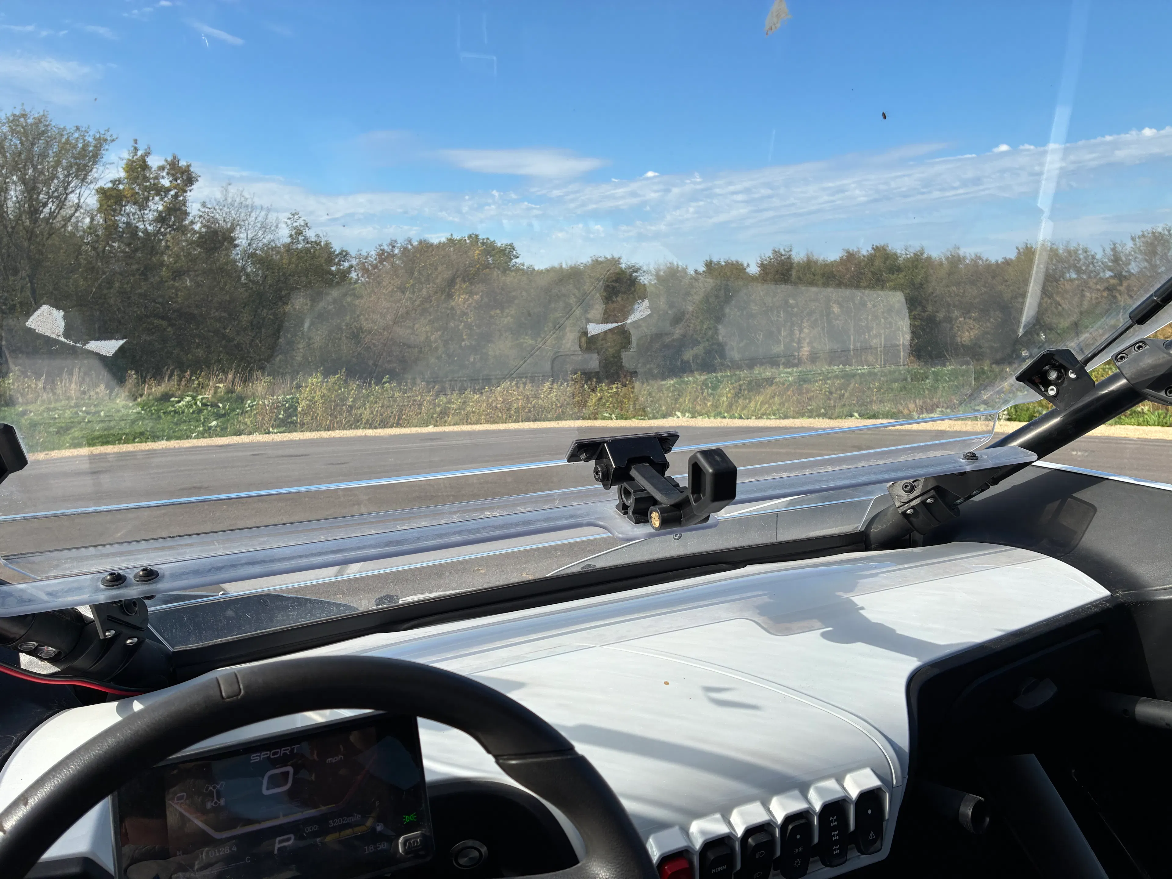 2022 CF Moto ZForce 950 HO windshield down 2