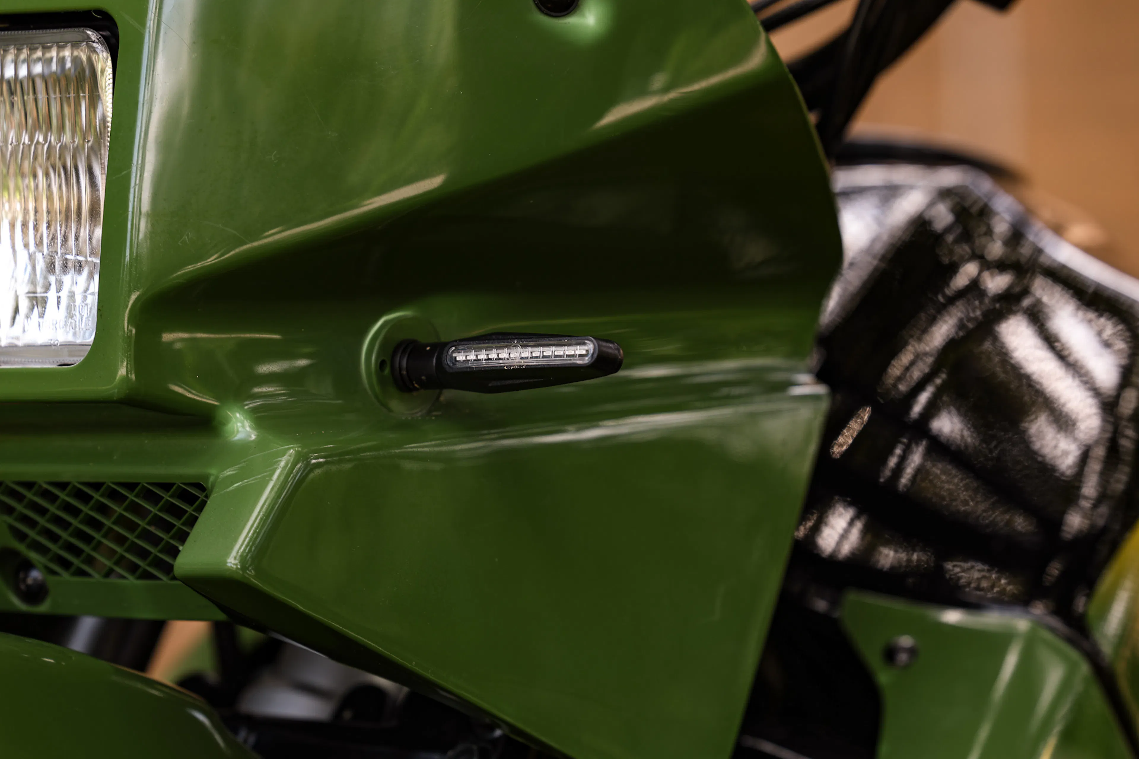 2003 Kawasaki KLR 650 left front turn signal