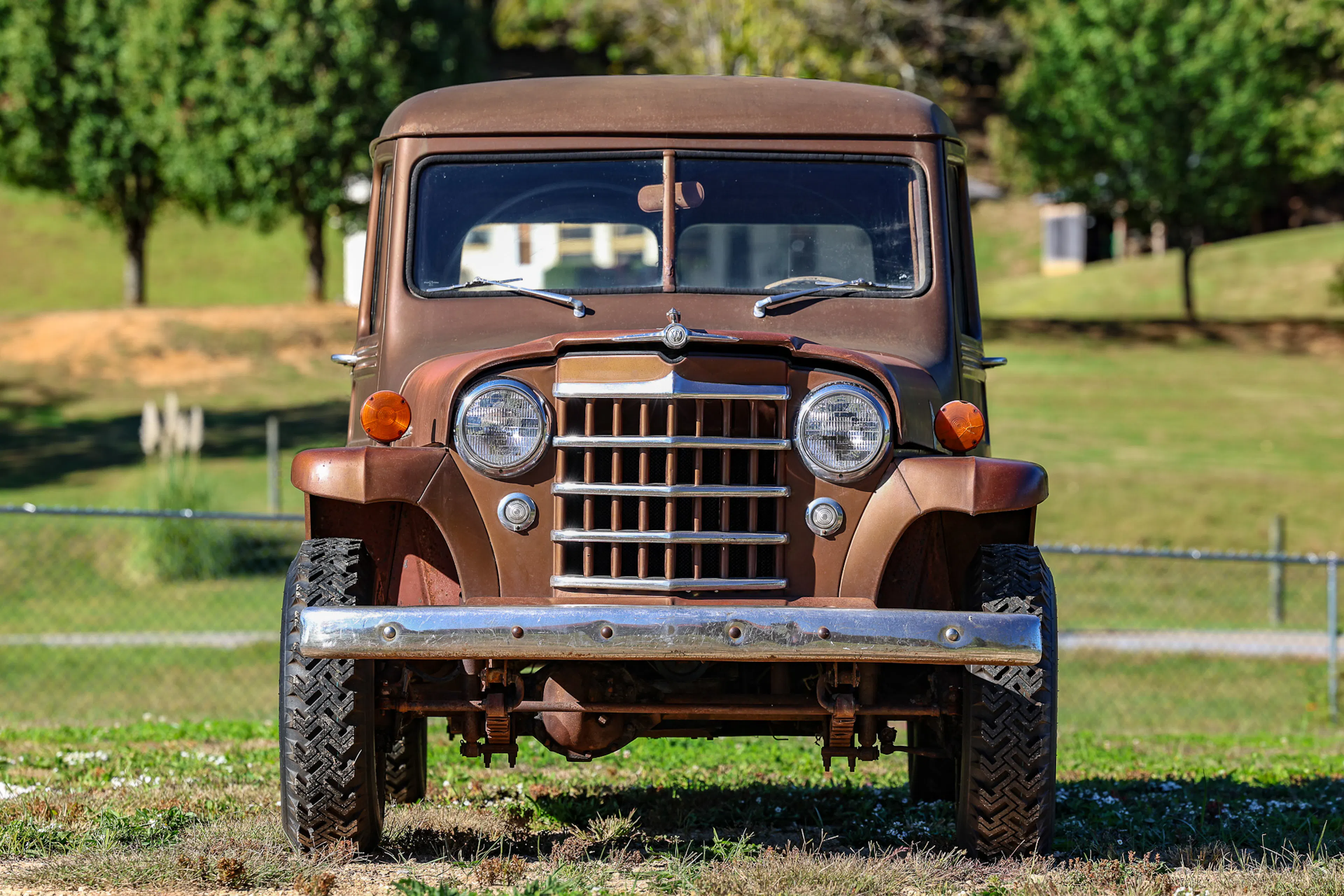 1951 Willys Wagon front