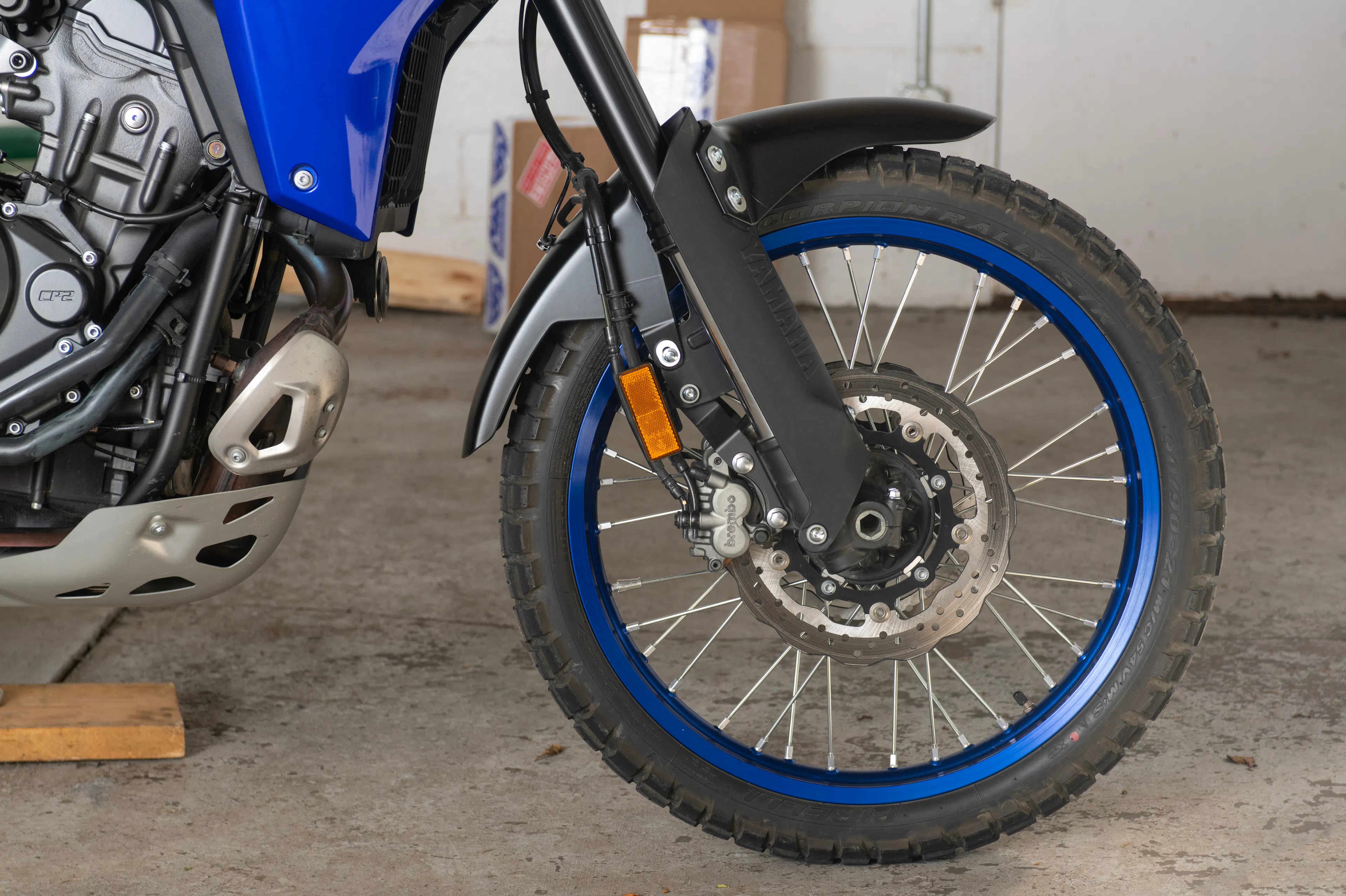 2025 Yamaha Tenere 700 front wheel close