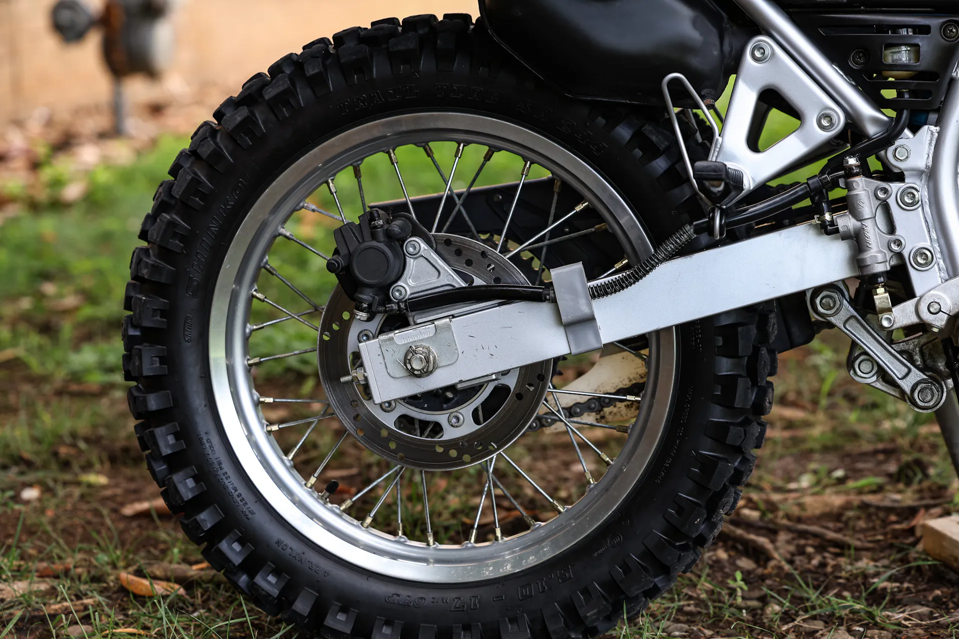 2003 Kawasaki KLR 650 back tire