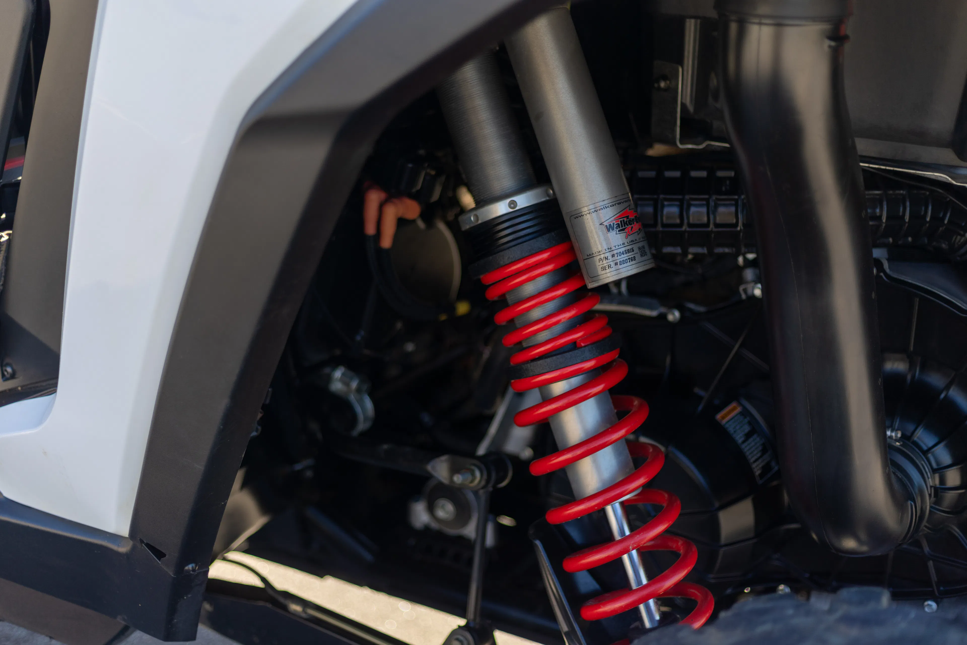 2024 Polaris RZR XP4 1000 Ultimate driver rear shock