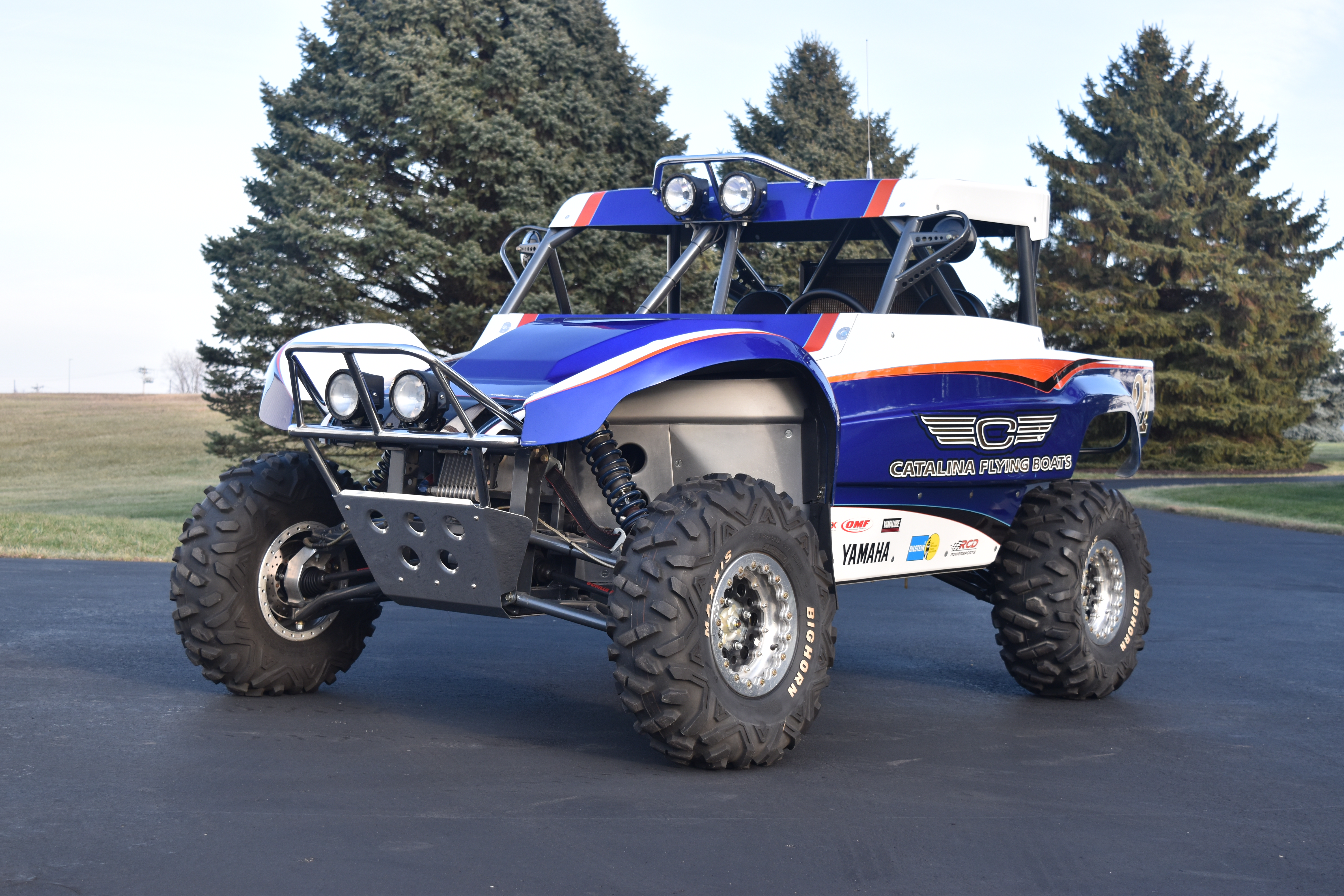 Jeff Palhegyi Design Yamaha Rhino driver front 3/4 close