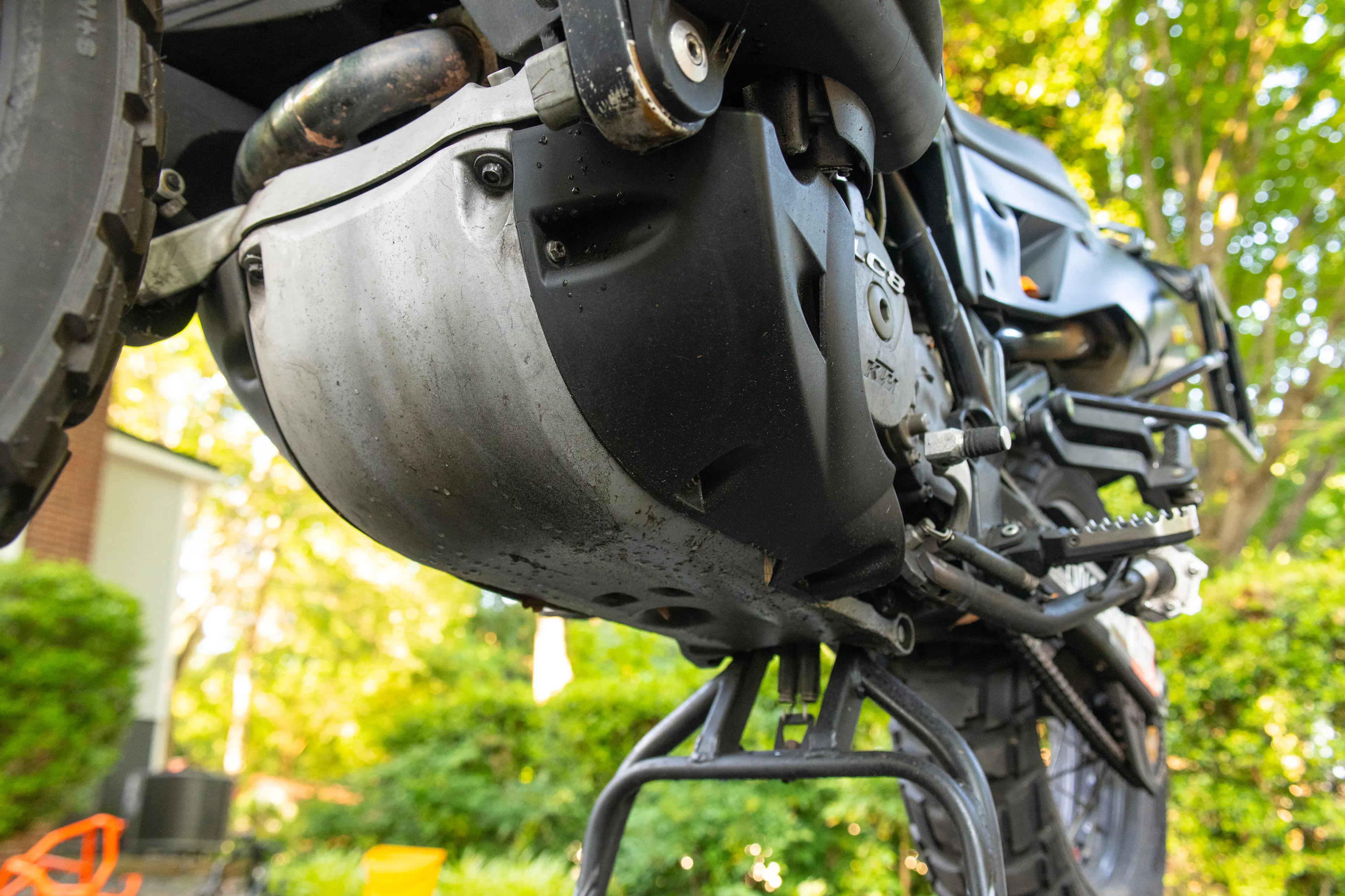 2010 KTM 990 Adventure skid plate