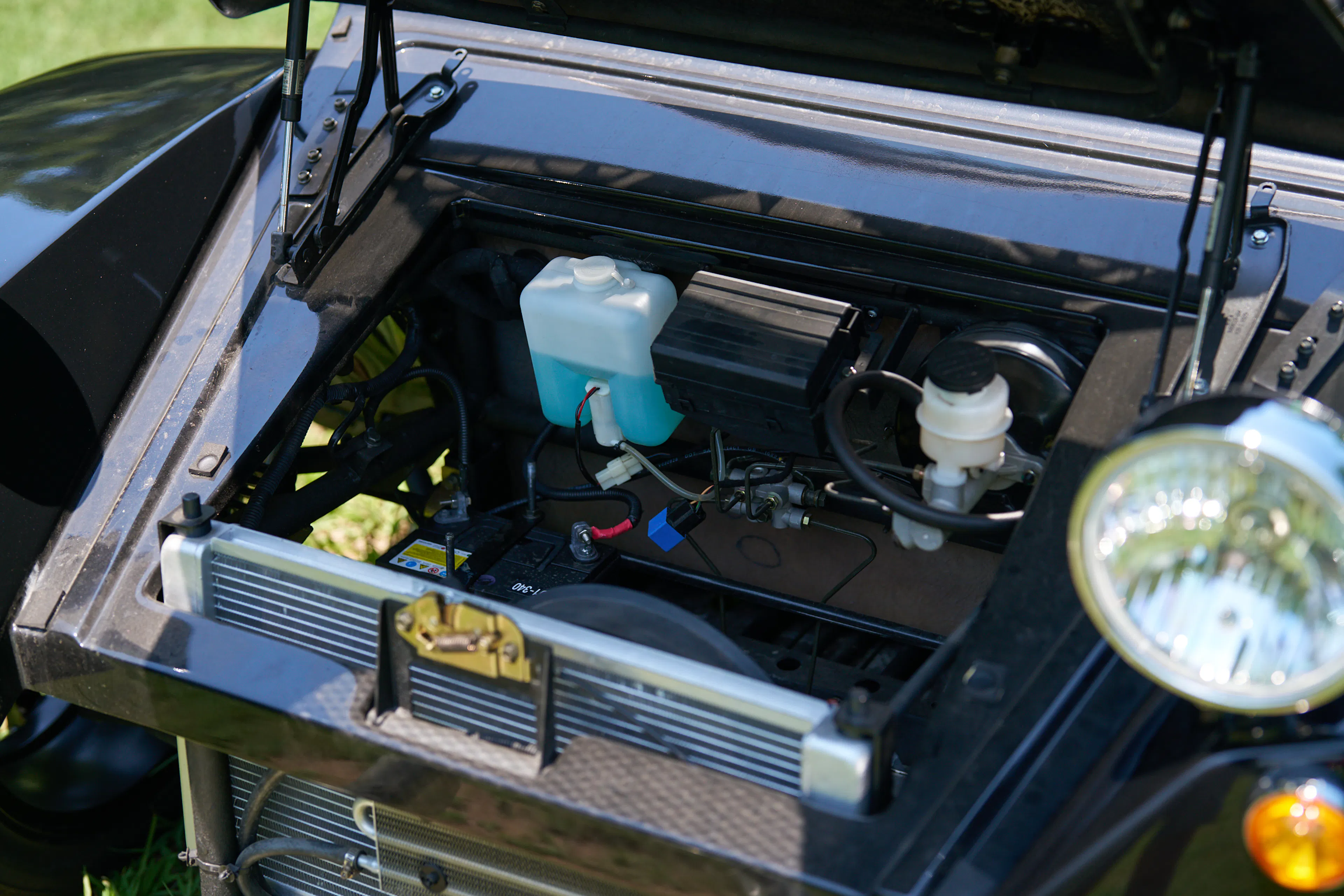 2022 Oreion Beach Buggy under hood