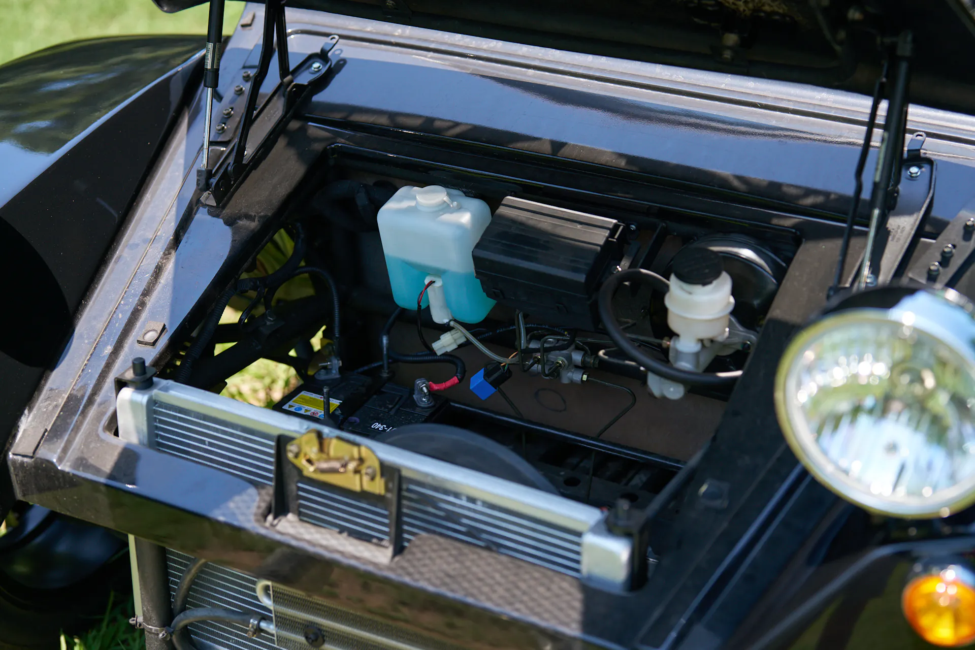 2022 Oreion Beach Buggy under hood