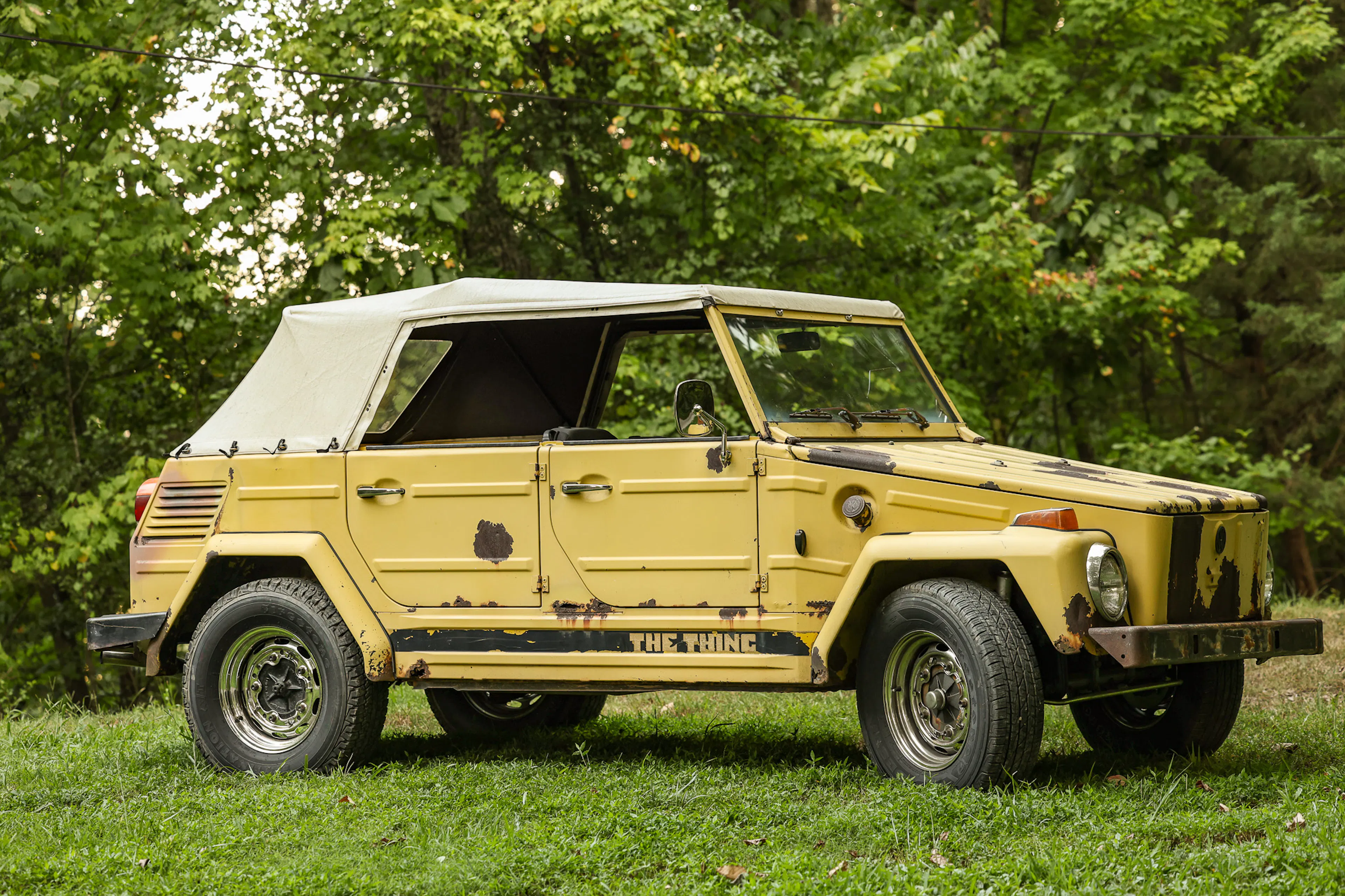 1973 Volkswagen Thing passenger front 3/4