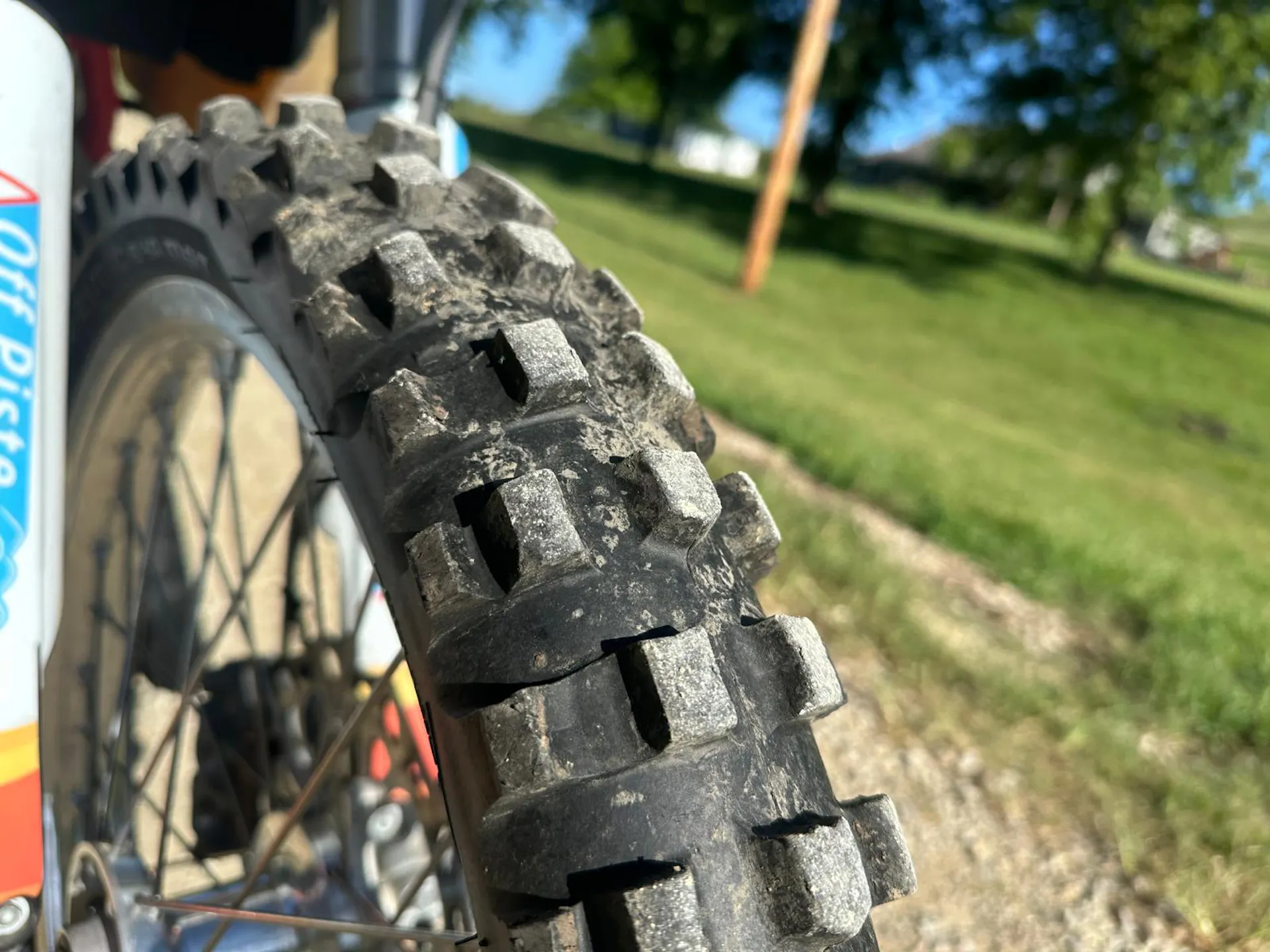 2024 GasGas ES500F front tire 2