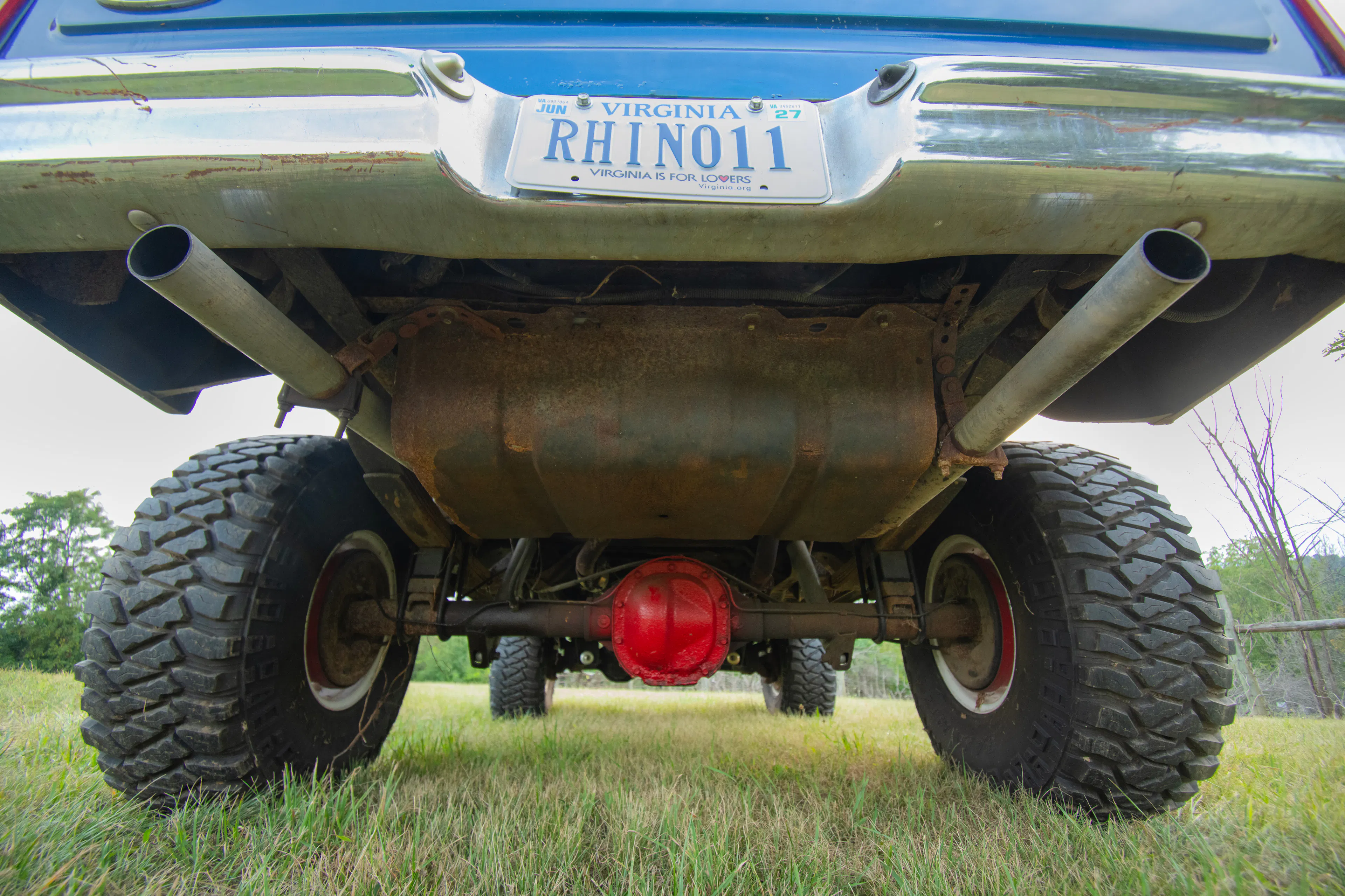 1985 Ford Bronco exhaust tips