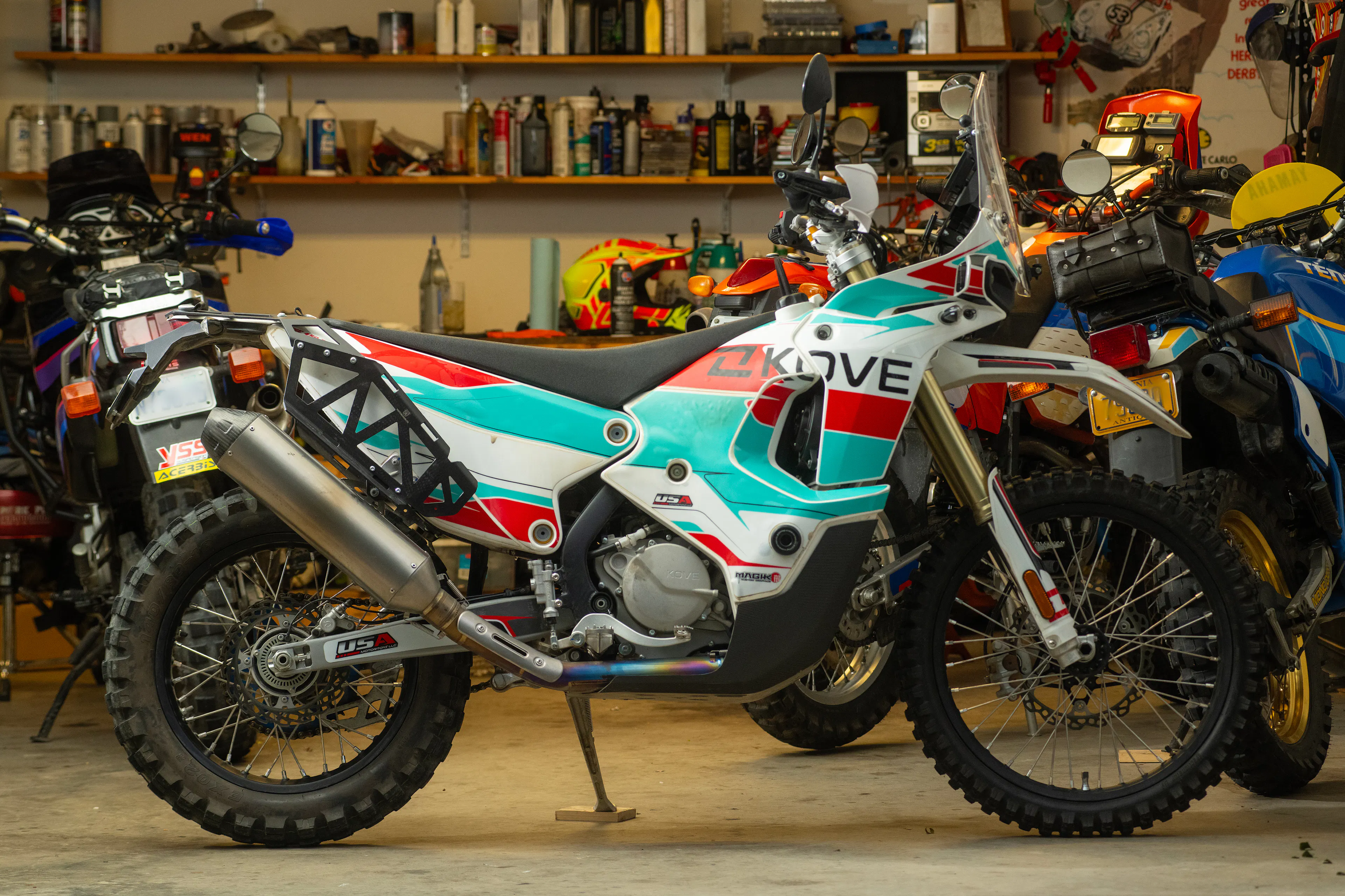 2024 Kove 450 Rally right side