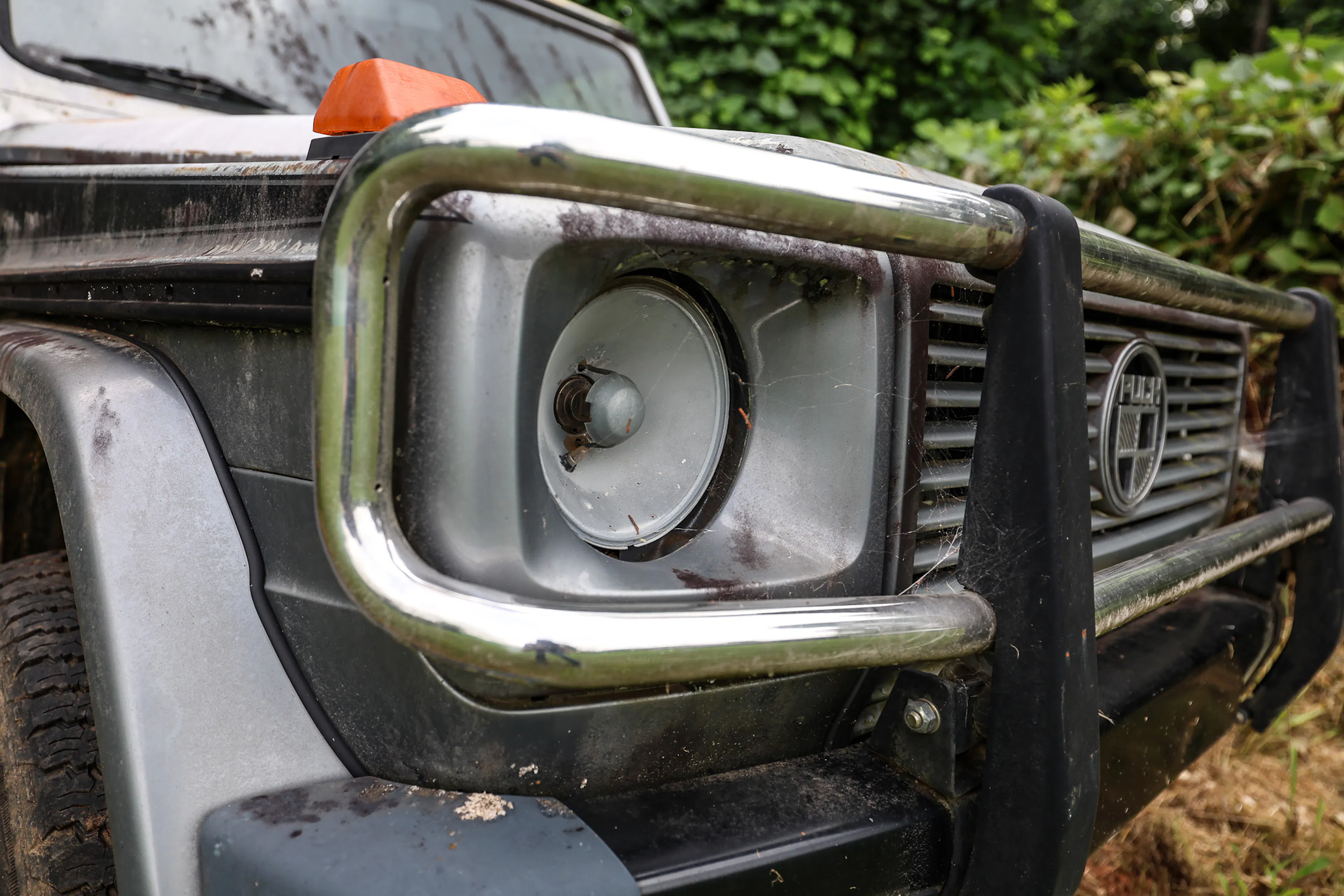 1980 Steyr-Puch G300 passenger headlight