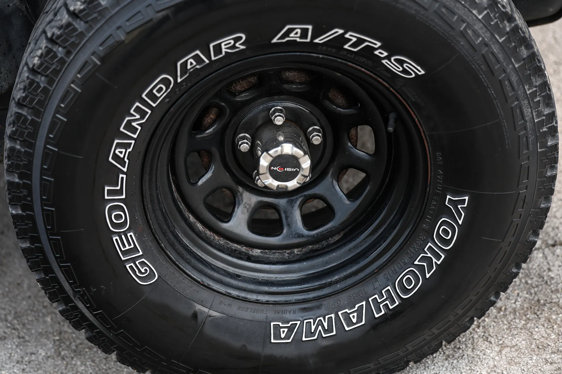 1999 Jeep Wrangler Sport driver rear tire