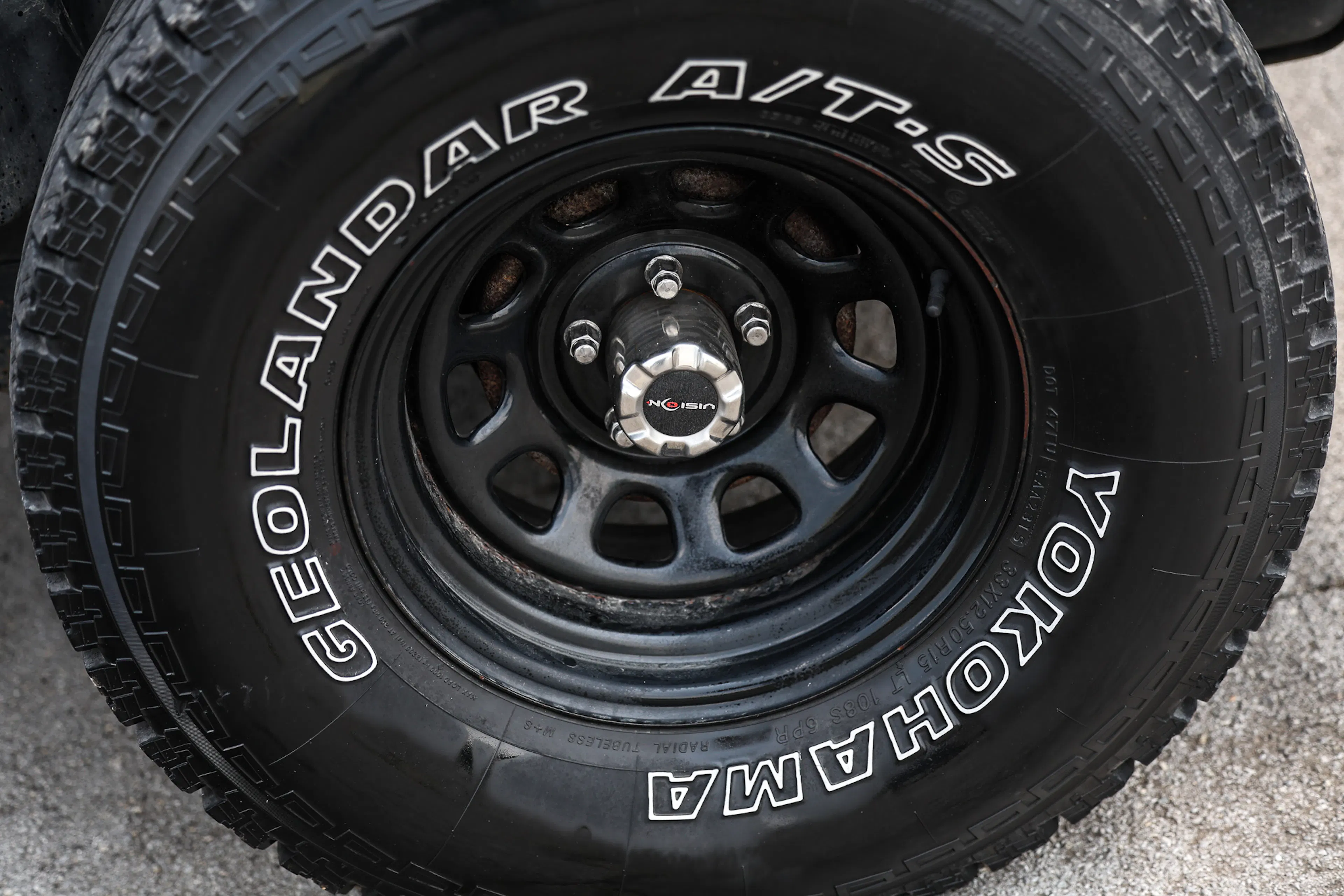 1999 Jeep Wrangler Sport driver rear tire