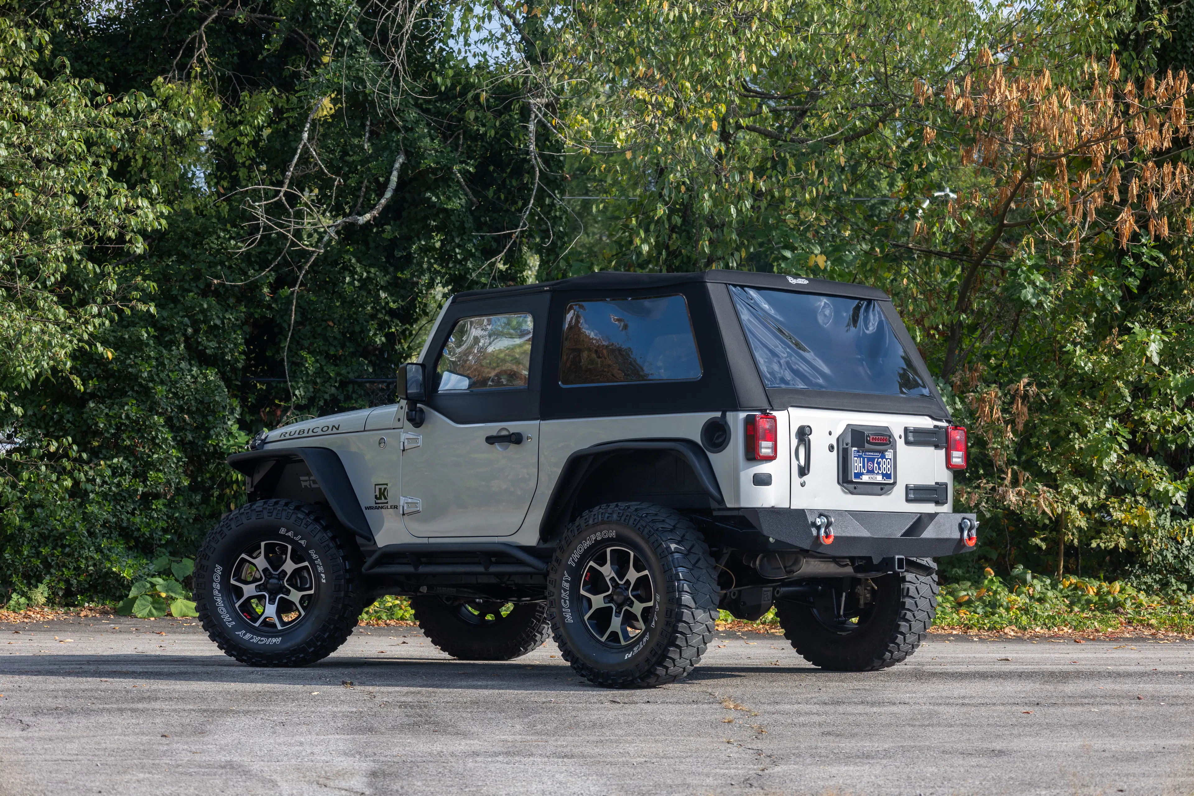 2007 Jeep Wrangler Limited Rubicon driver rear 3/4 far
