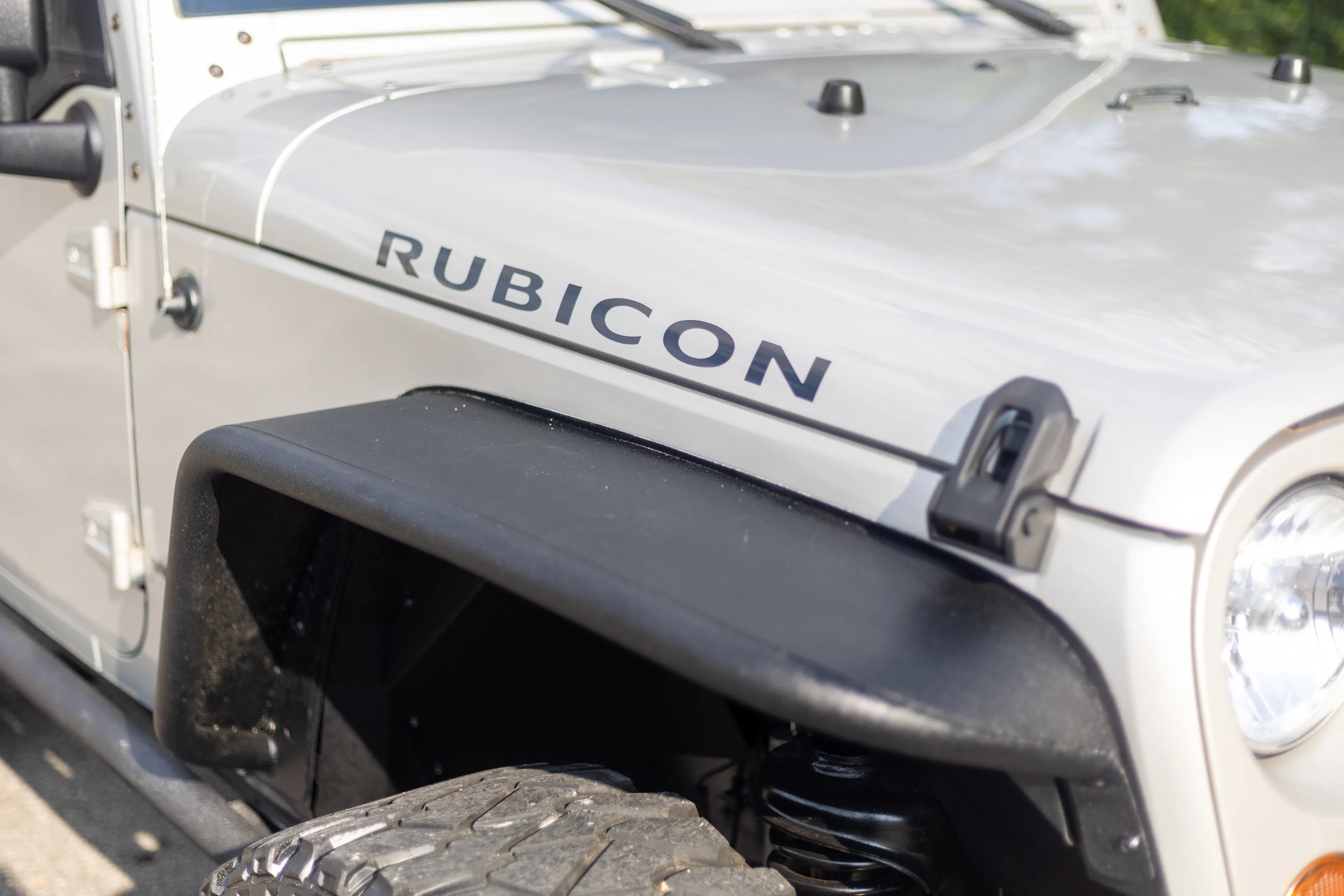 2007 Jeep Wrangler Limited Rubicon passenger front fender