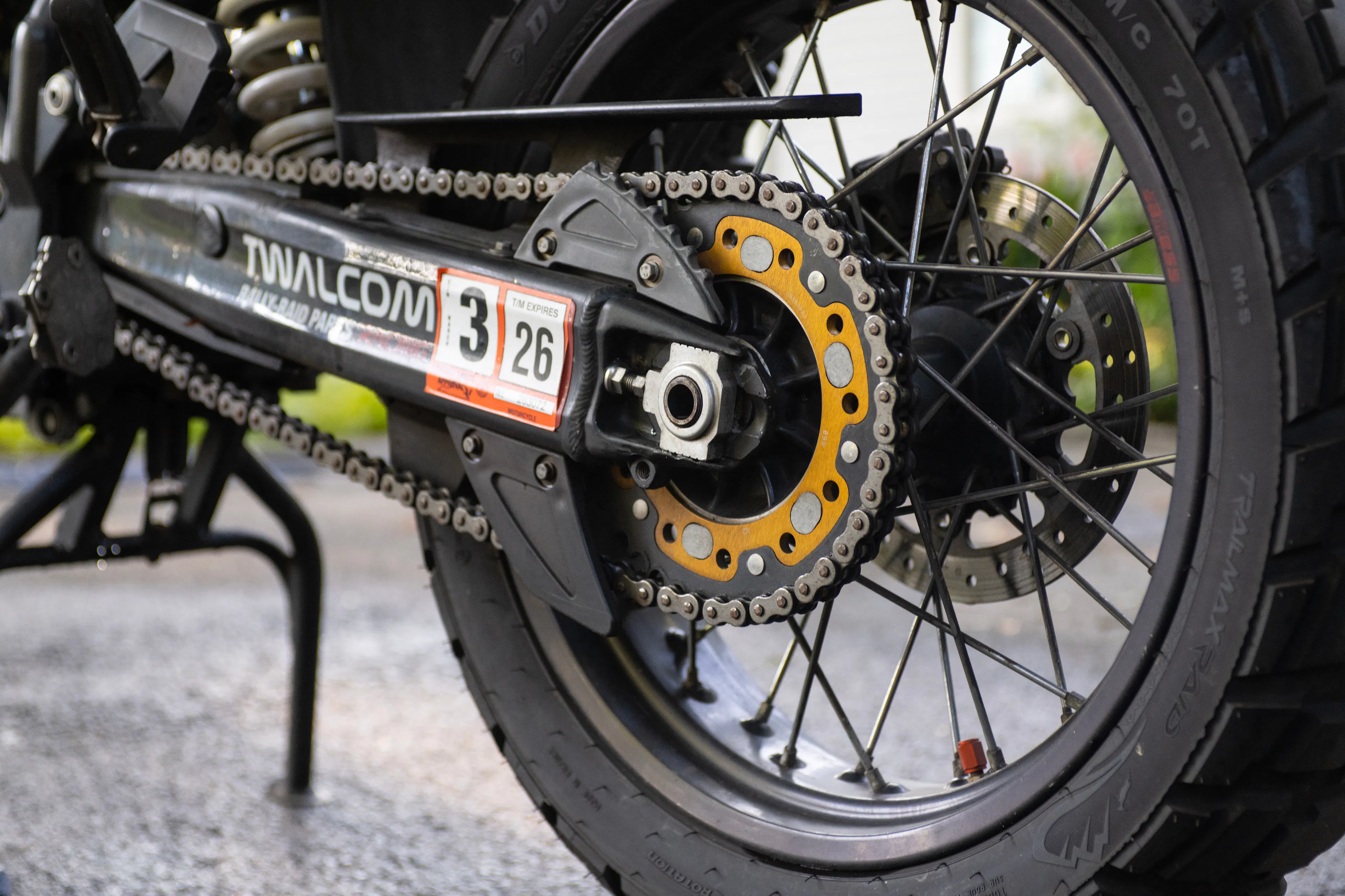 2010 KTM 990 Adventure chain/sprocket