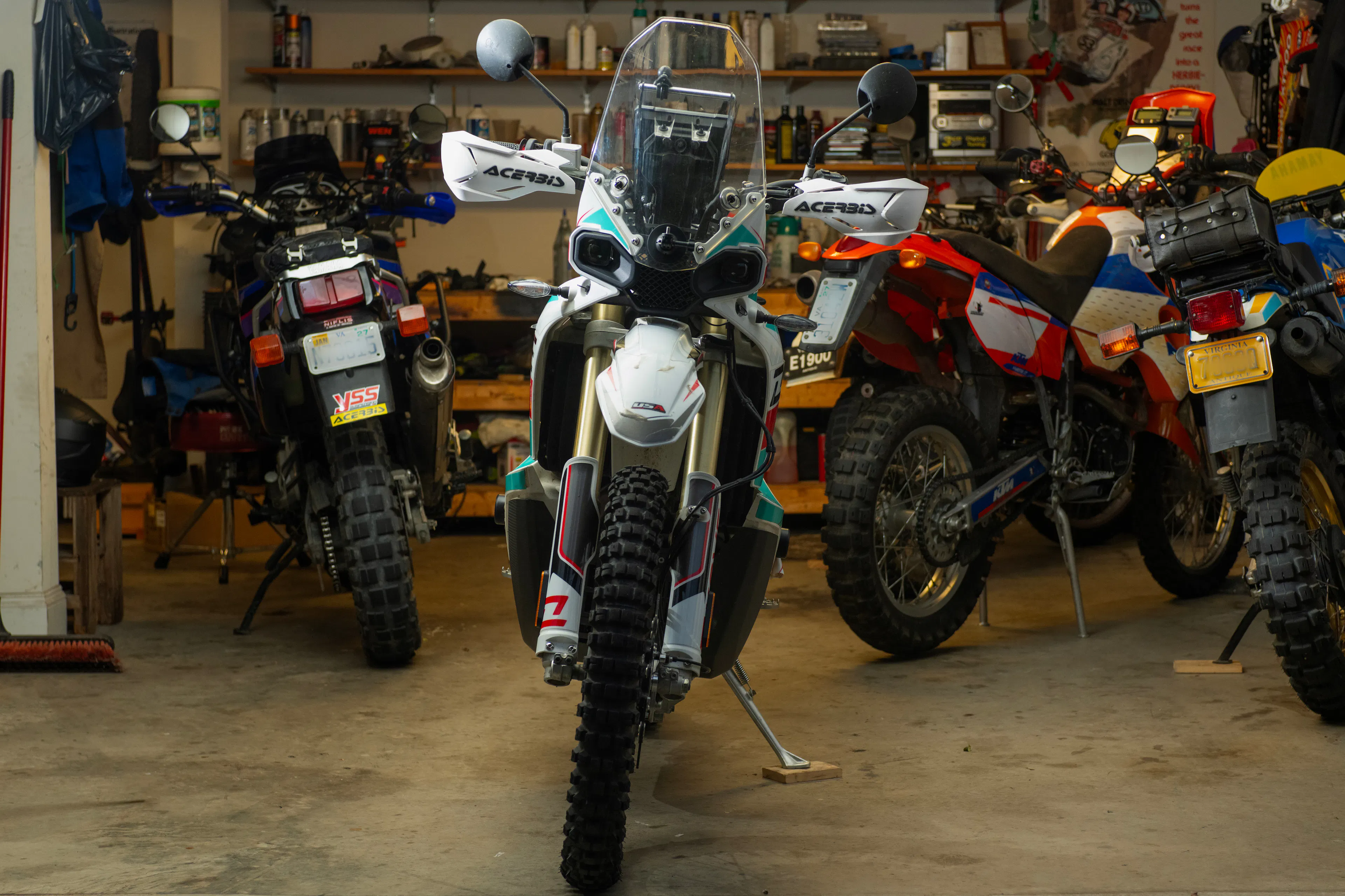 2024 Kove 450 Rally front 