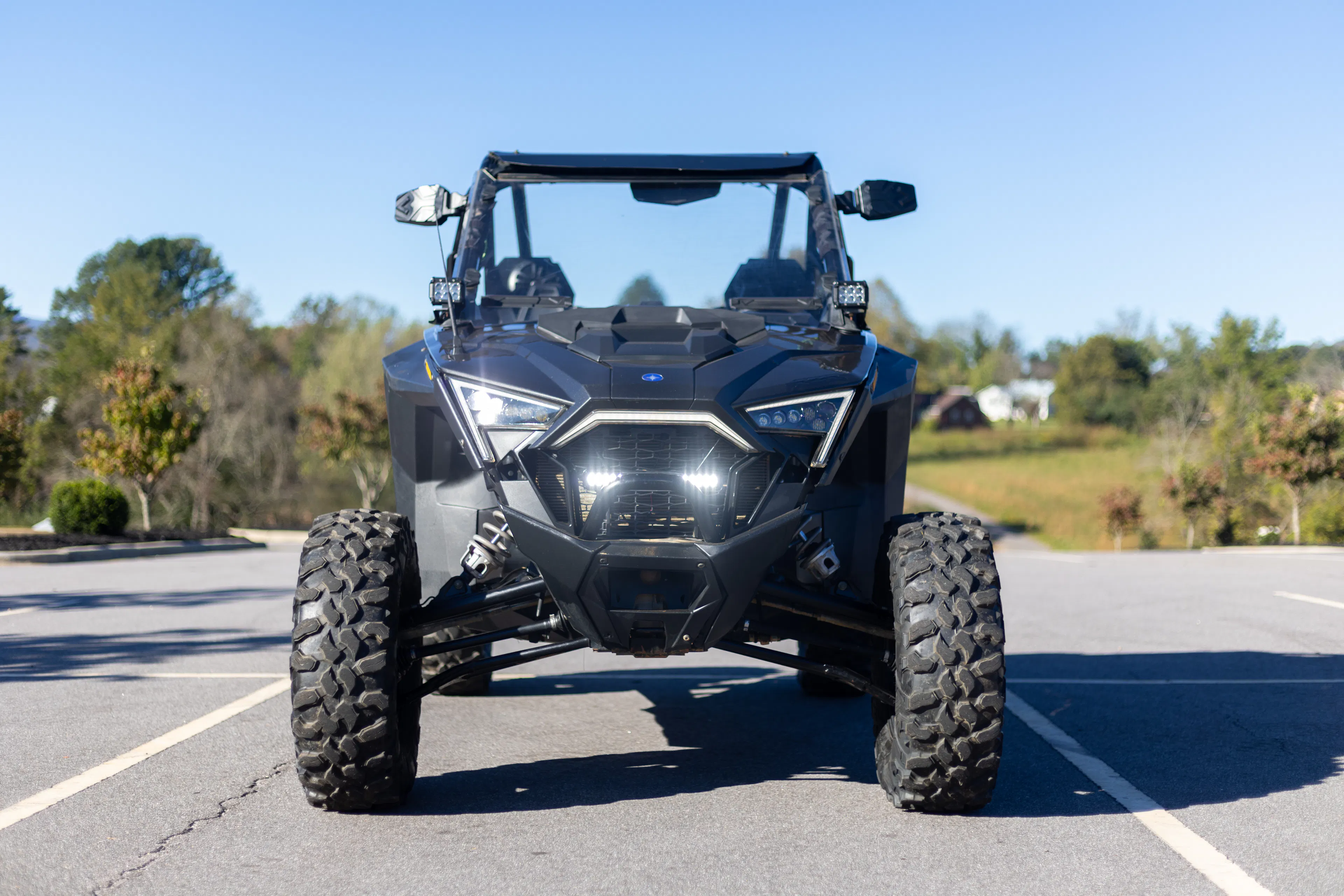 2023 Polaris RZR Pro XP front lights on