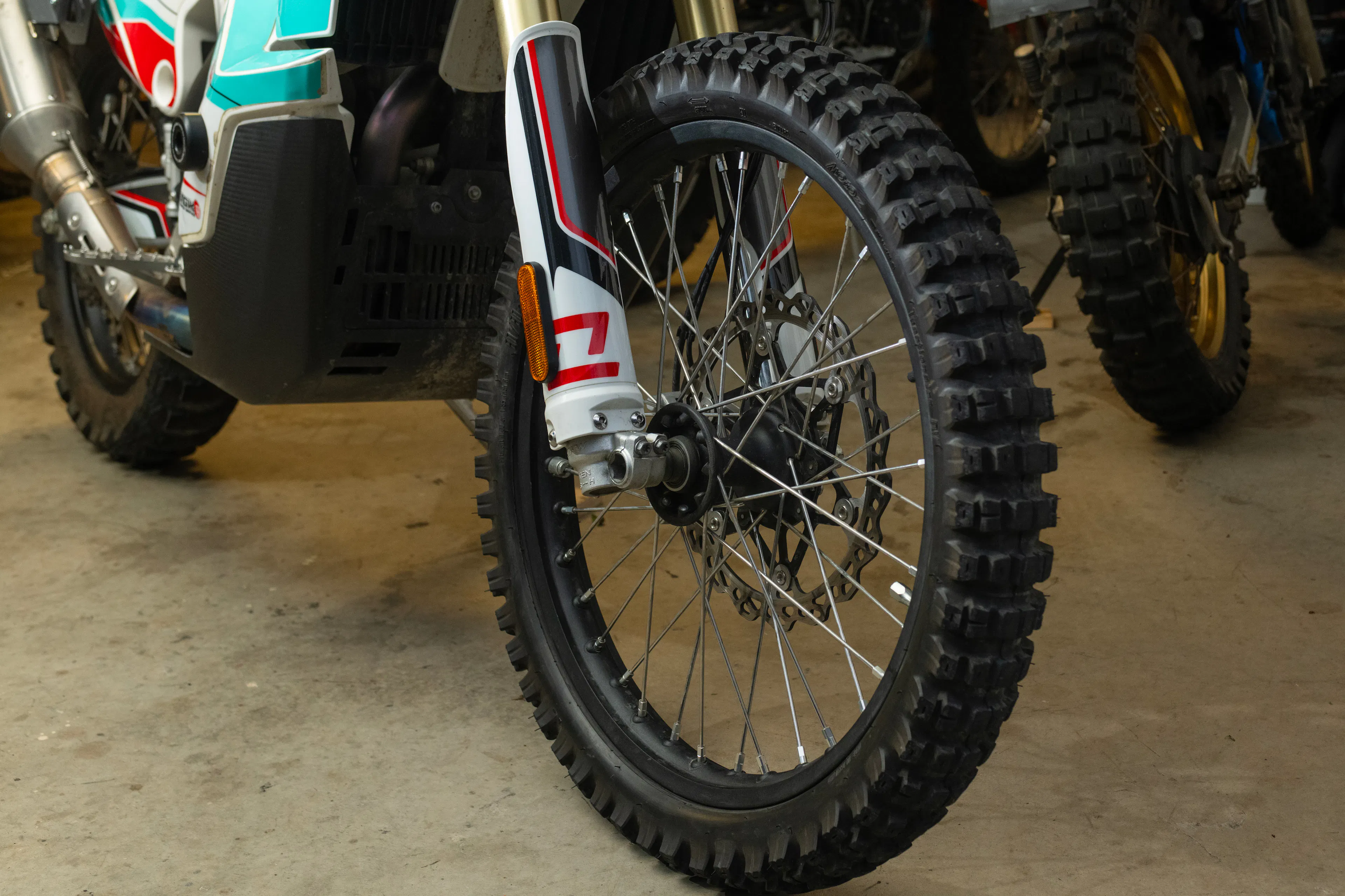 2024 Kove 450 Rally front tire