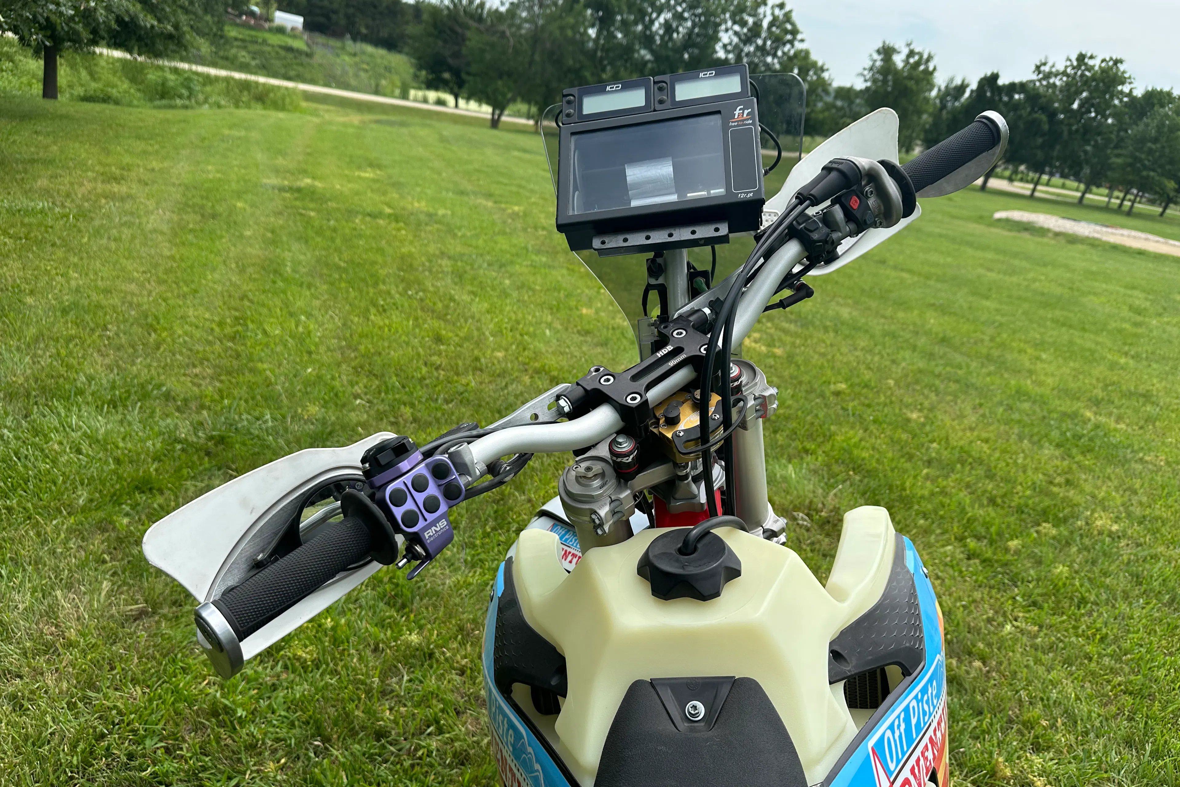2024 Gas Gas ES500F Off-Piste Adventures tower low two