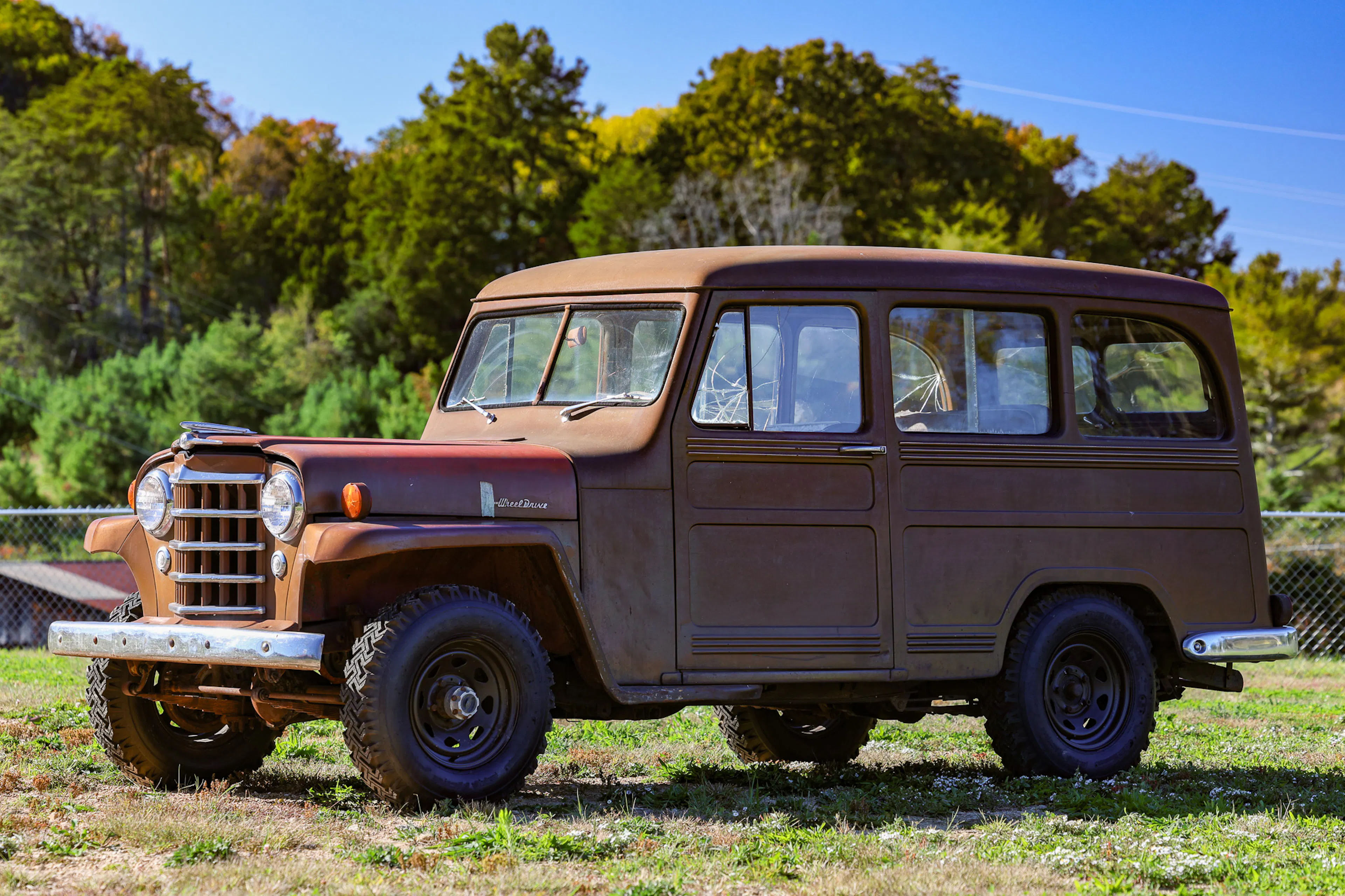 1951 Willys Wagon driver front 3/4