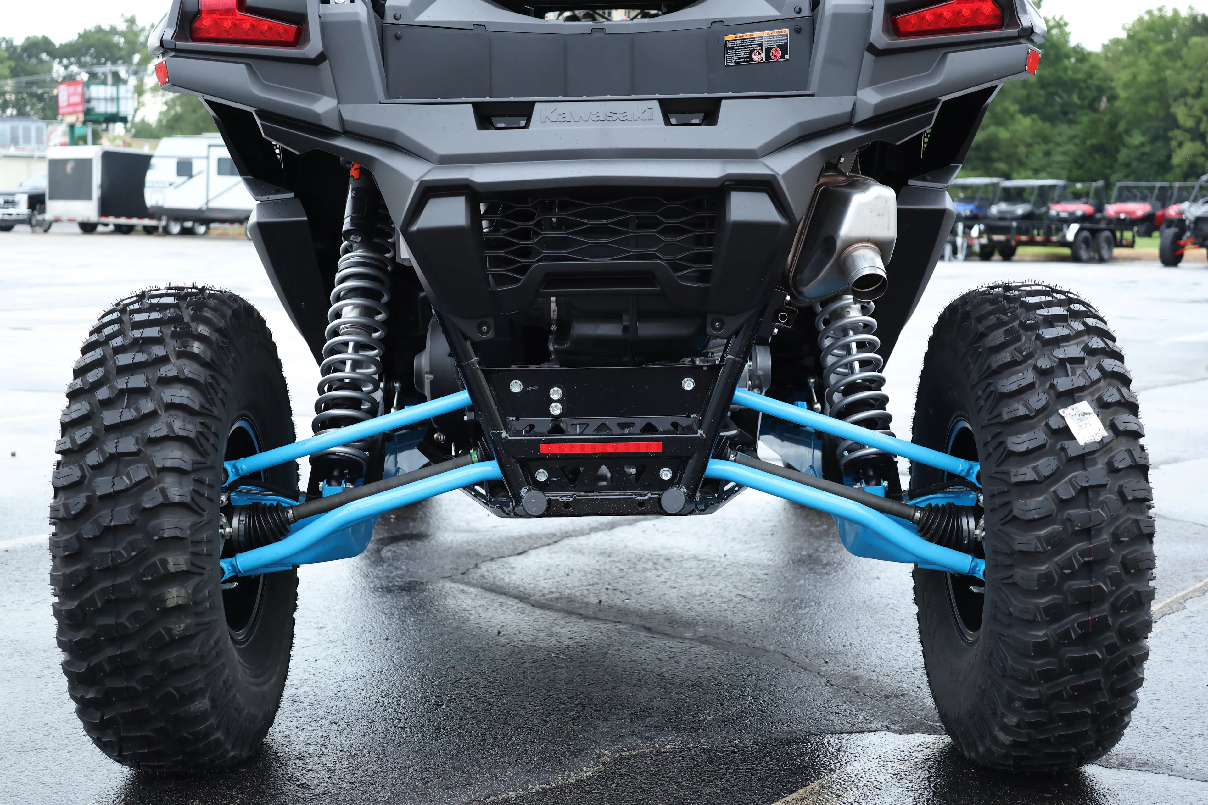 2026 Kawasaki Teryx KRX4 1000 rear suspension 