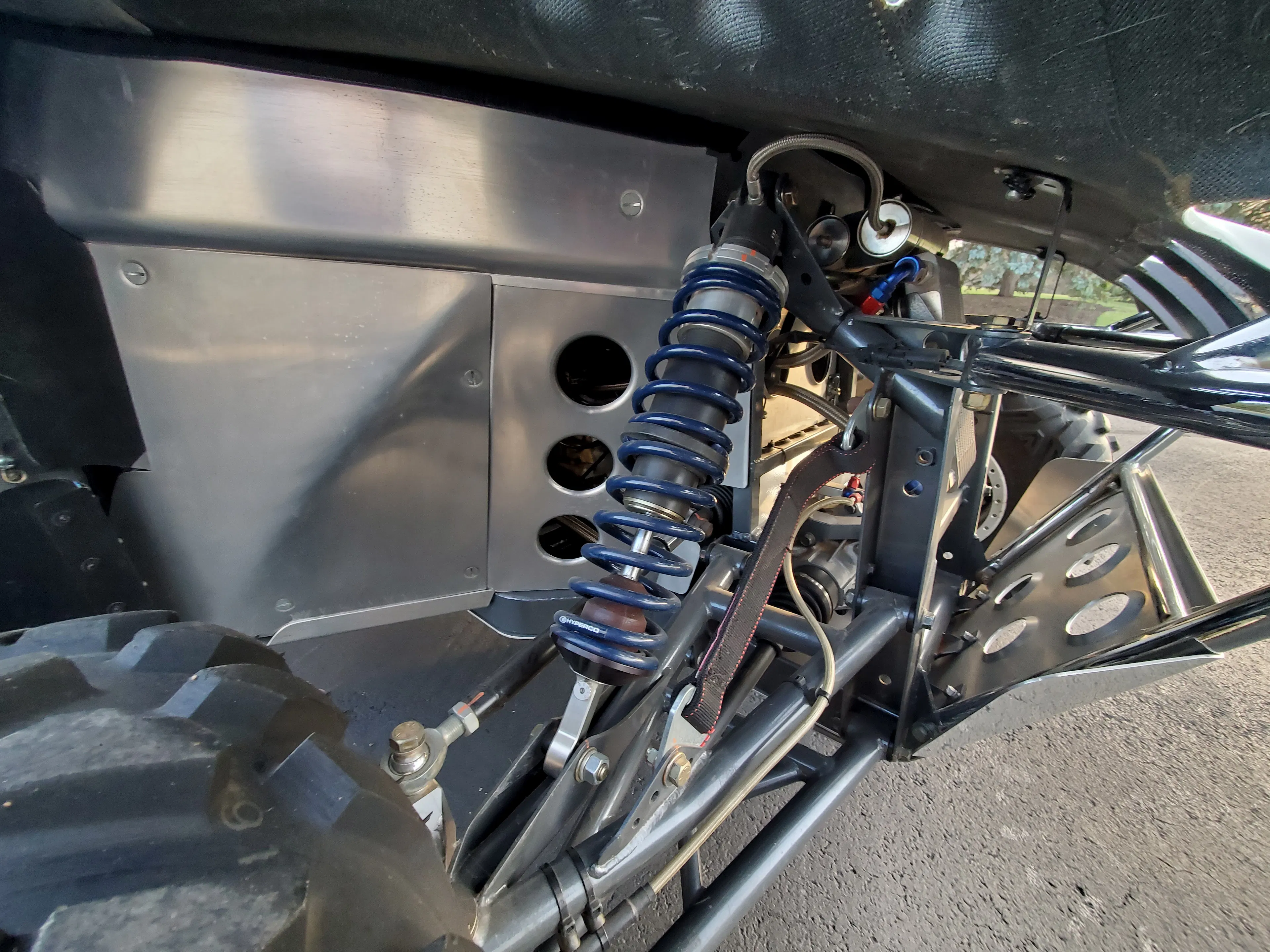 Jeff Palhegyi Design Yamaha Rhino rear suspension 1
