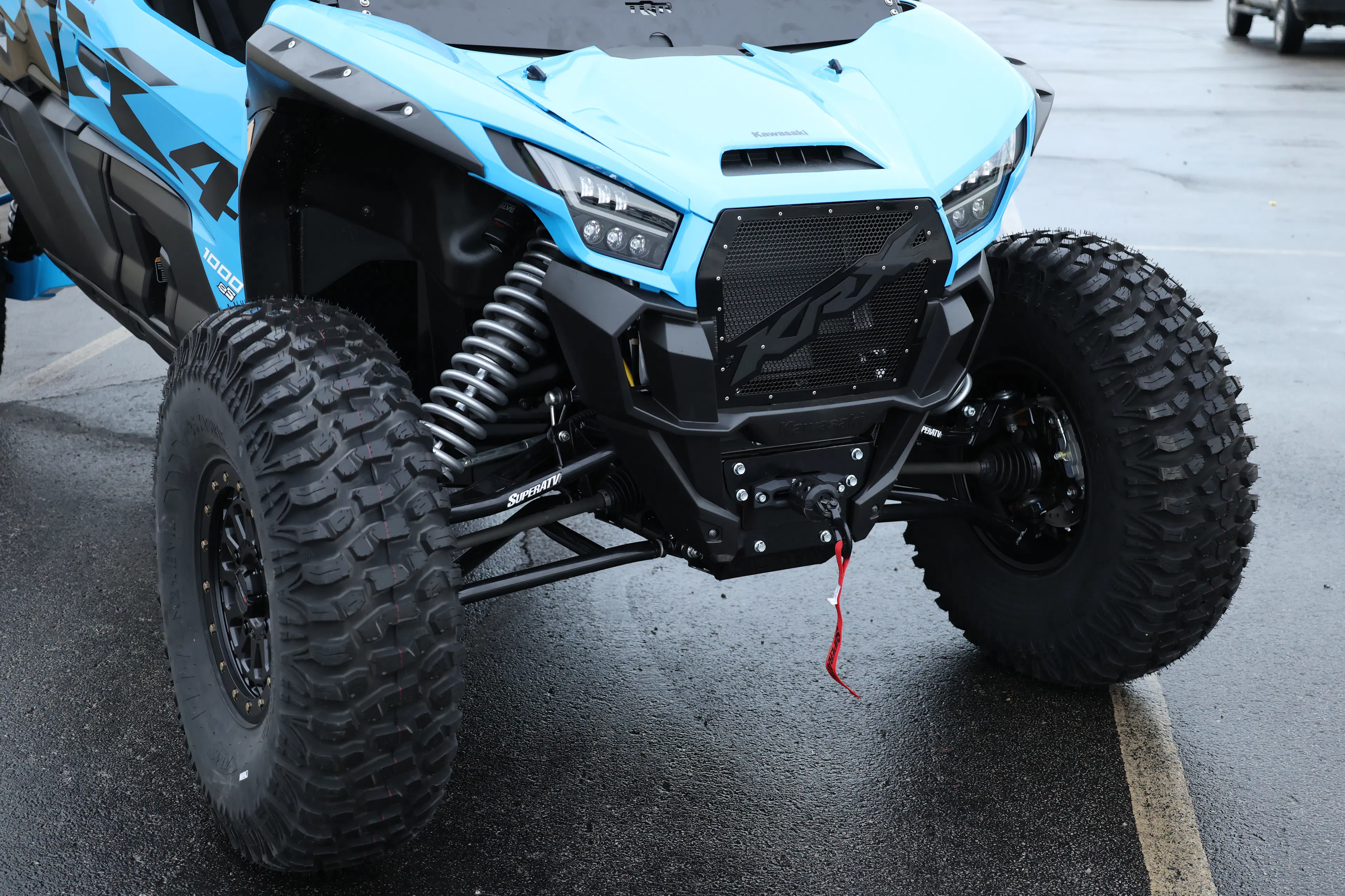 2026 Kawasaki Teryx KRX4 1000 passenger front 3/4 close