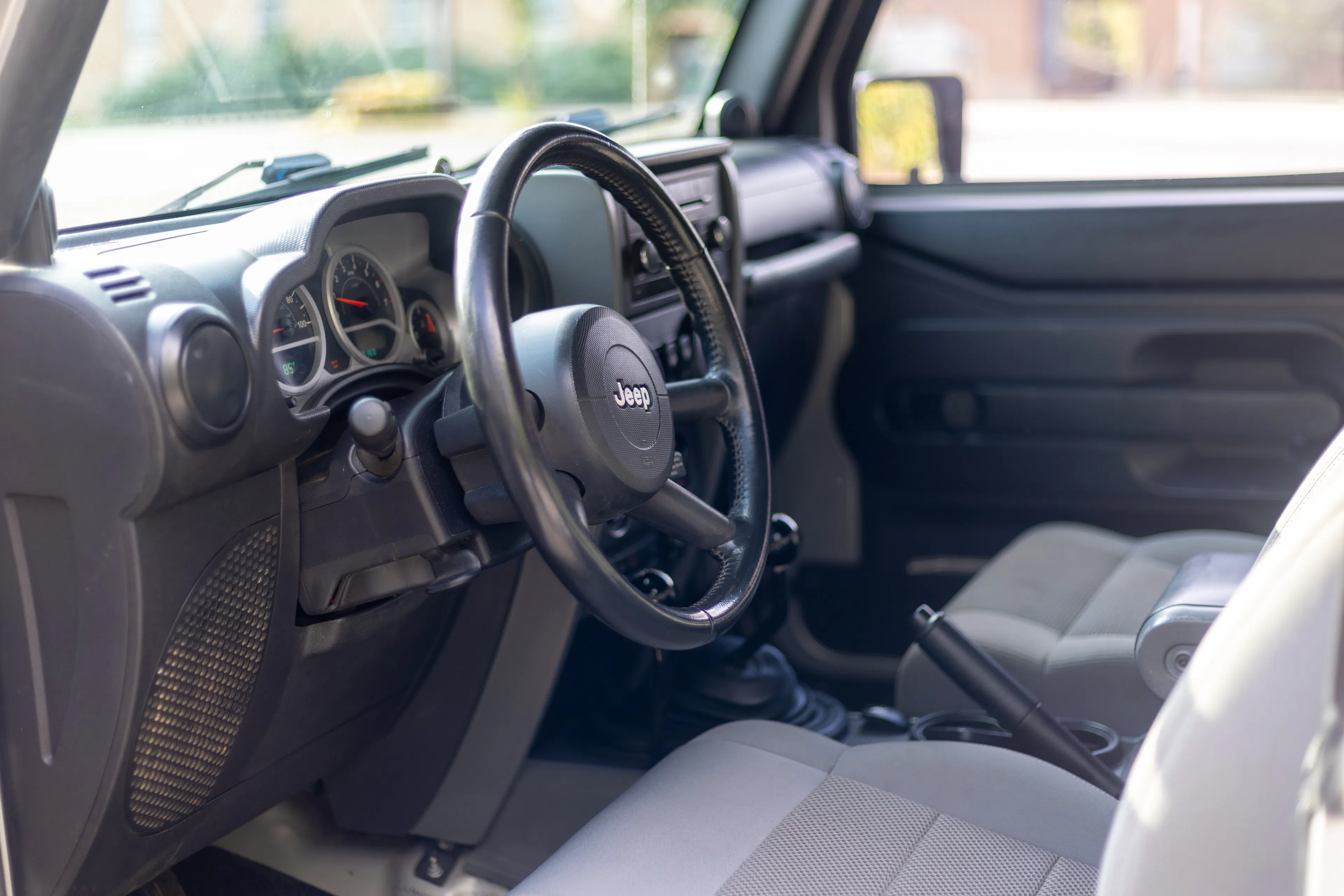 2007 Jeep Wrangler Limited Rubicon interior driver