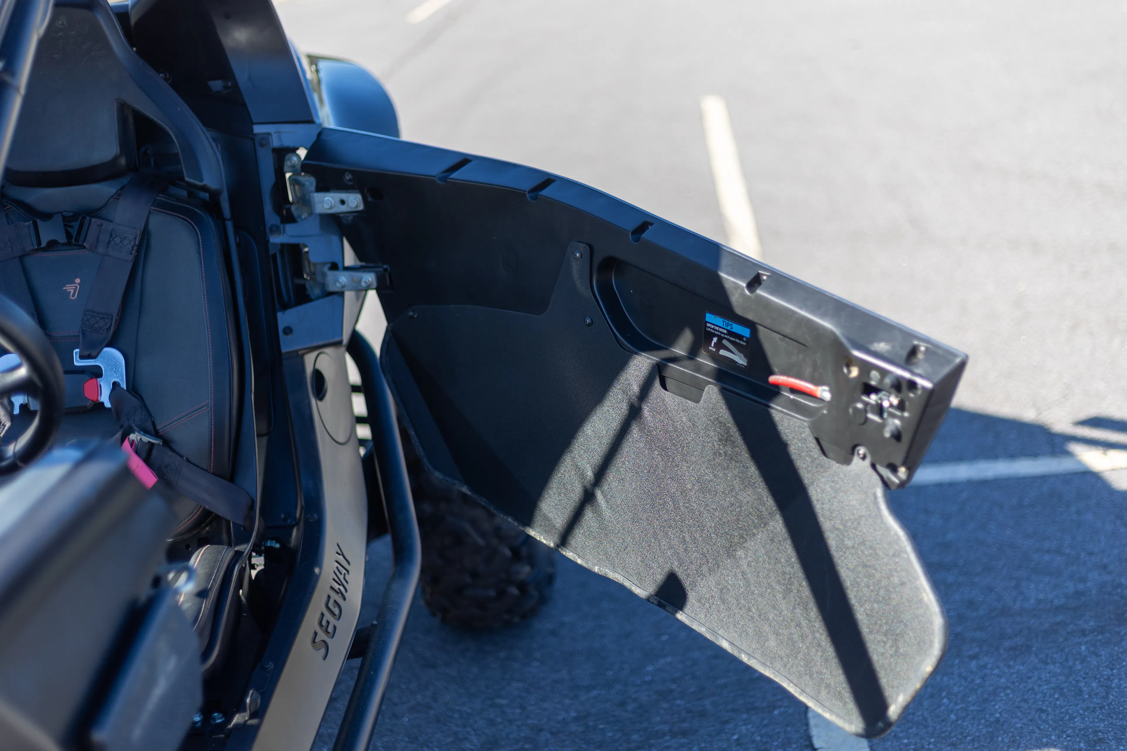 2024 Segway Villain SX10 72 driver door inside