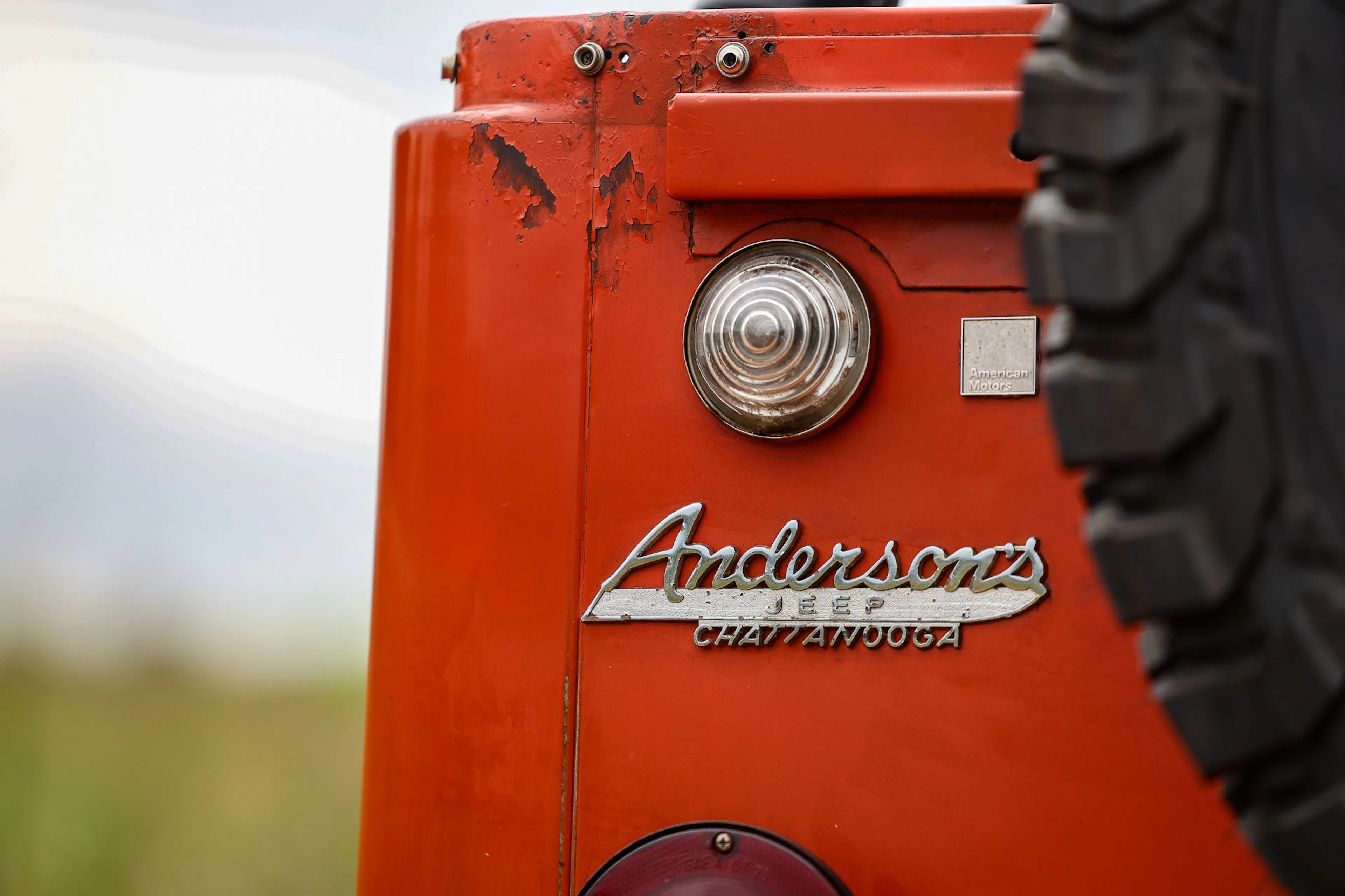1973 Jeep CJ-5 Renegade dealer badge