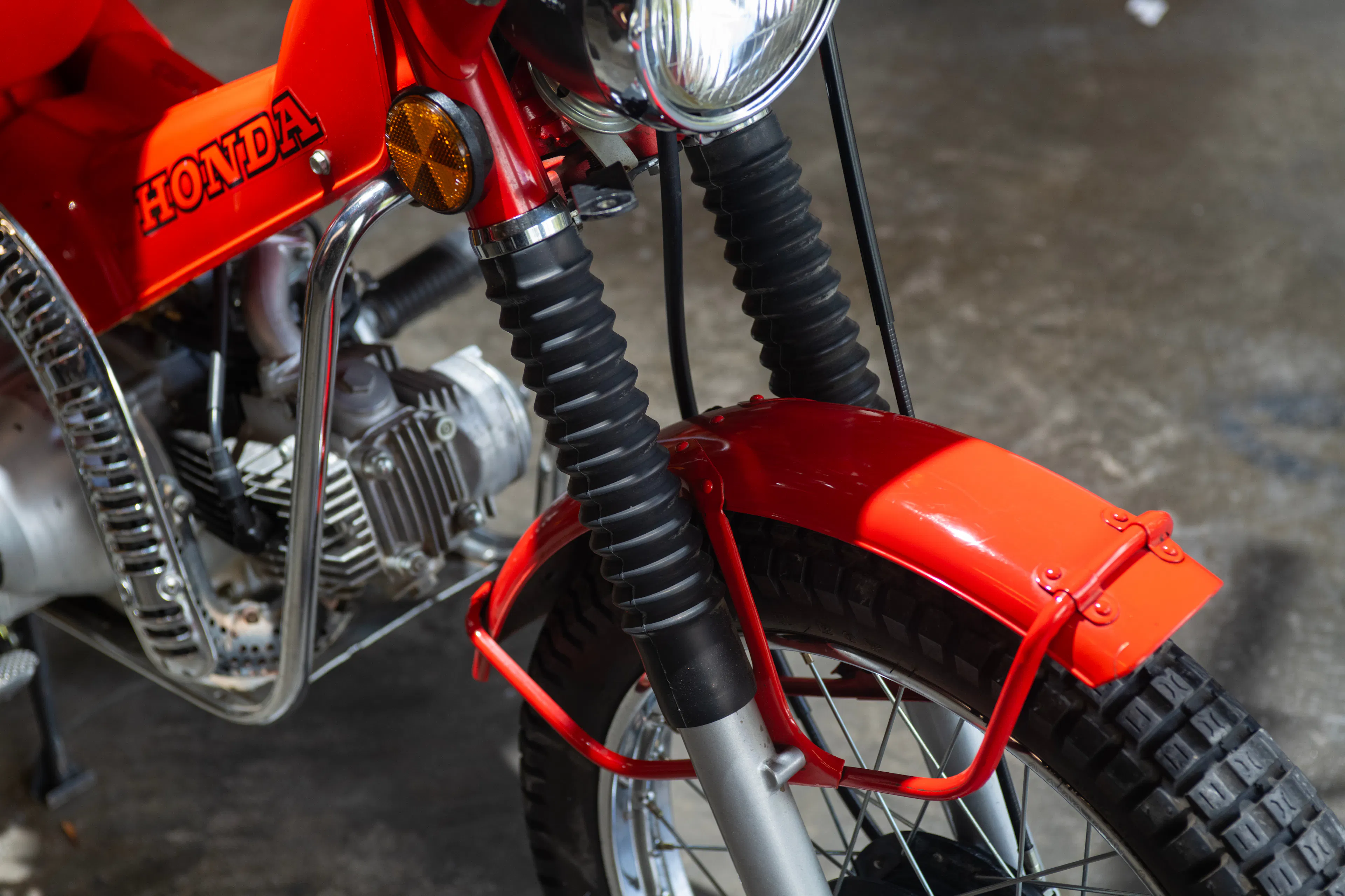 1981 Honda Trail 110 forks