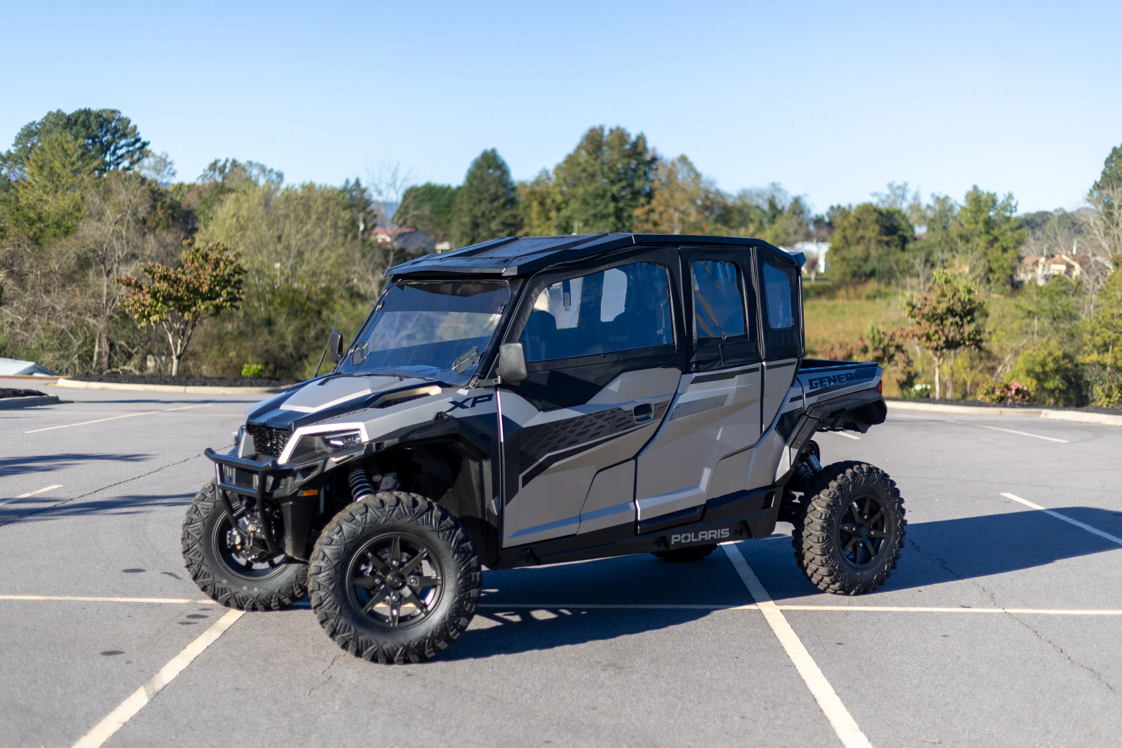 2024 Polaris General XP4 1000 Ultimate driver front 3/4