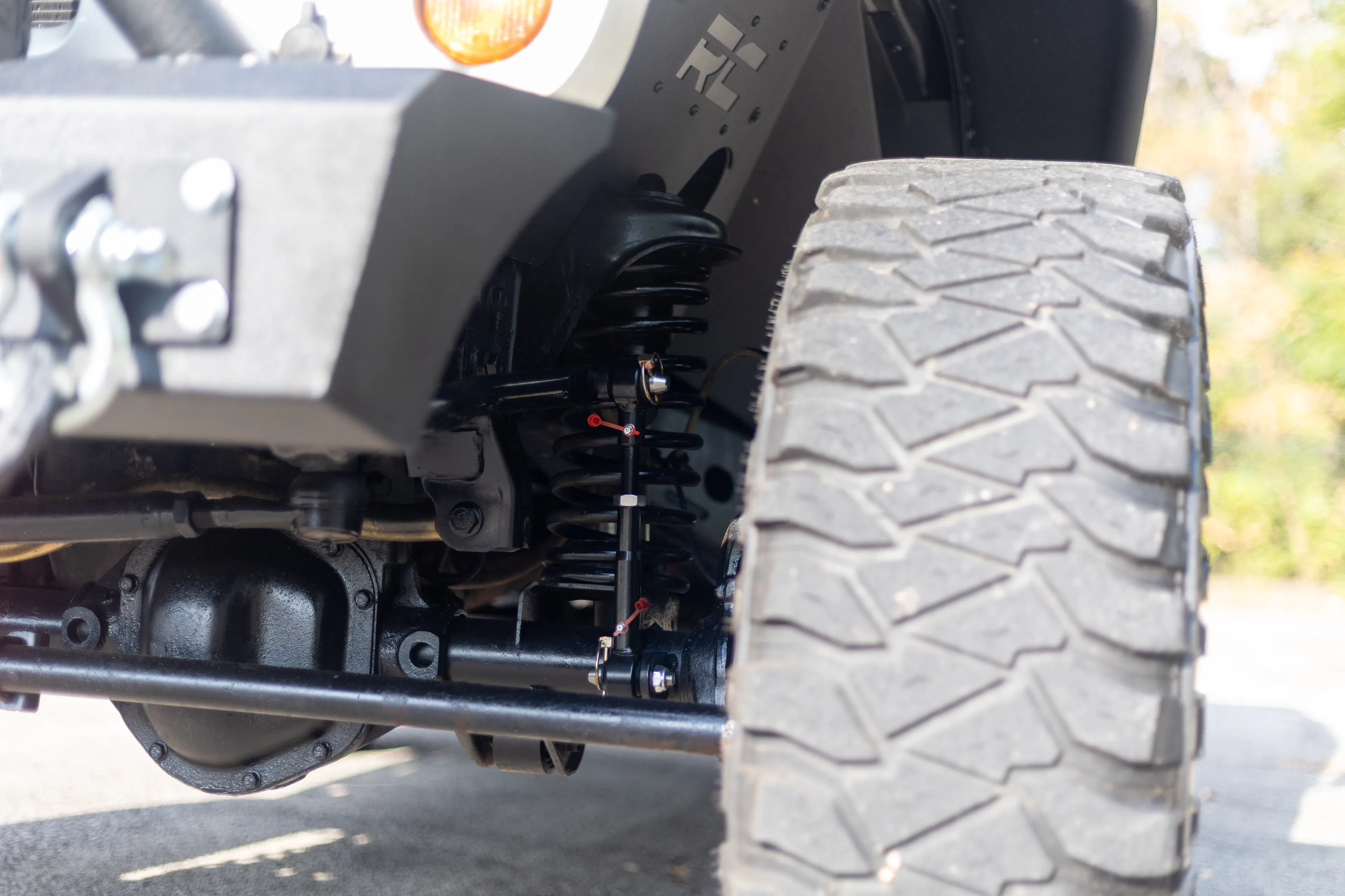 2007 Jeep Wrangler Limited Rubicon driver front tread