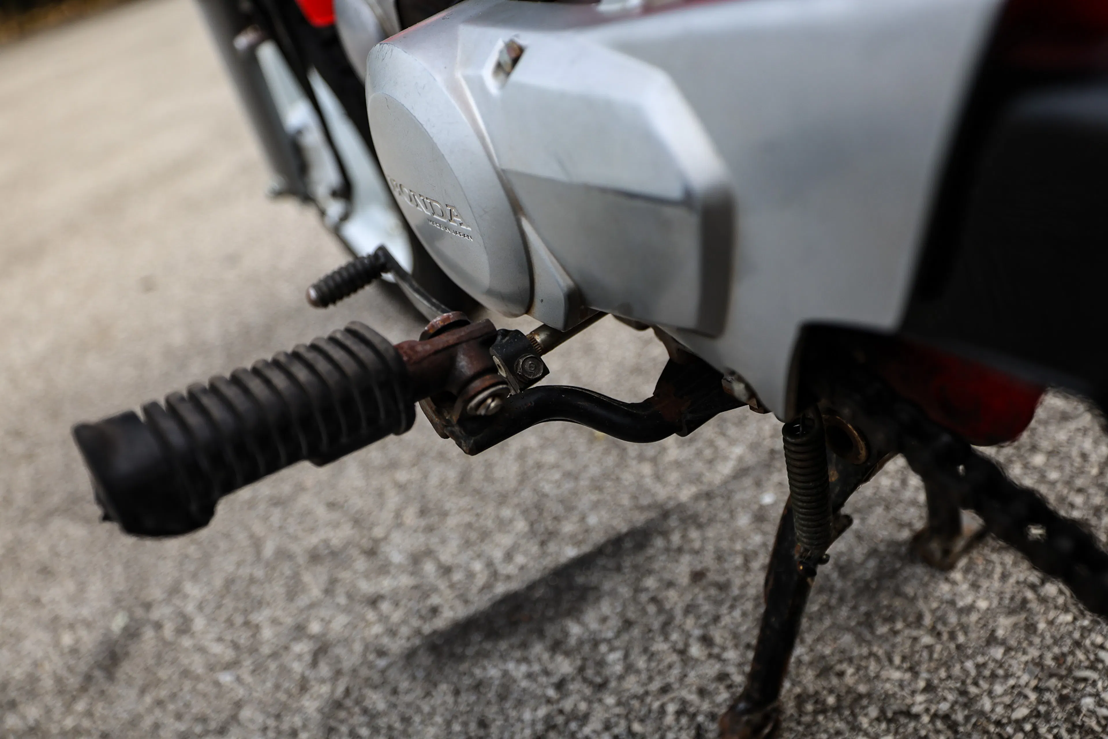 1993 Honda CT70 Mini Trail footpeg