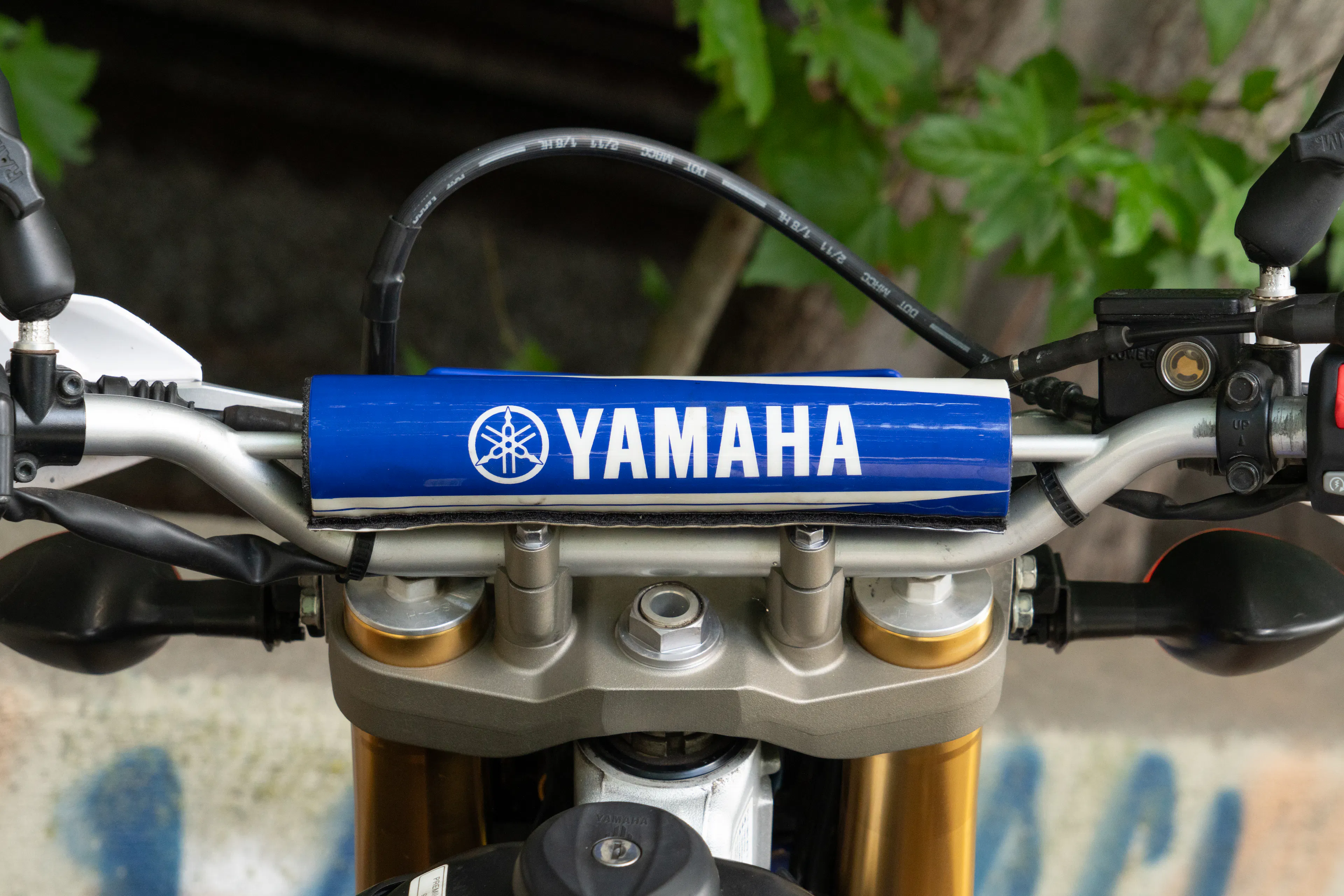 2010 Yamaha WR250R bar pad