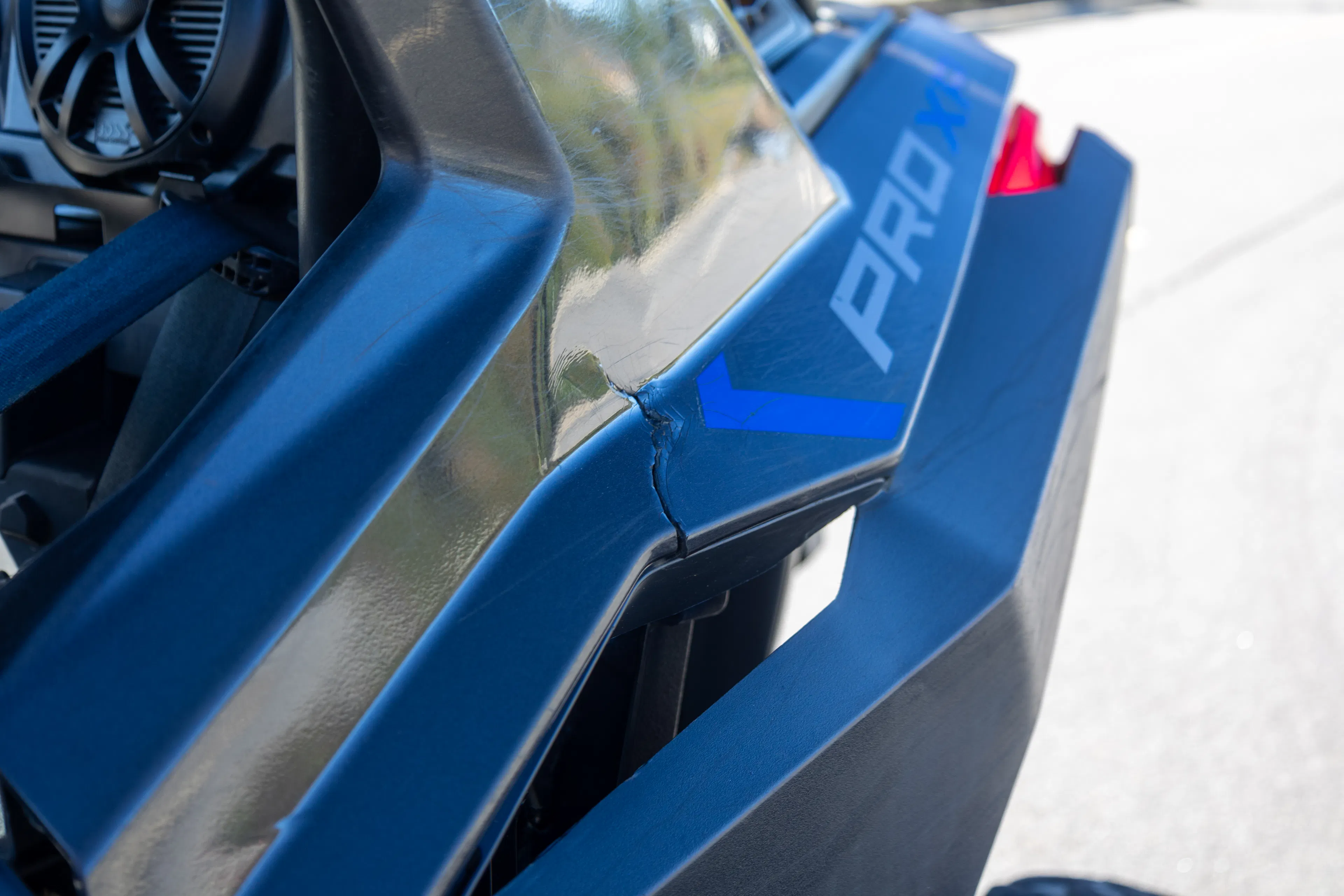2023 Polaris RZR Pro XP driver rear fender