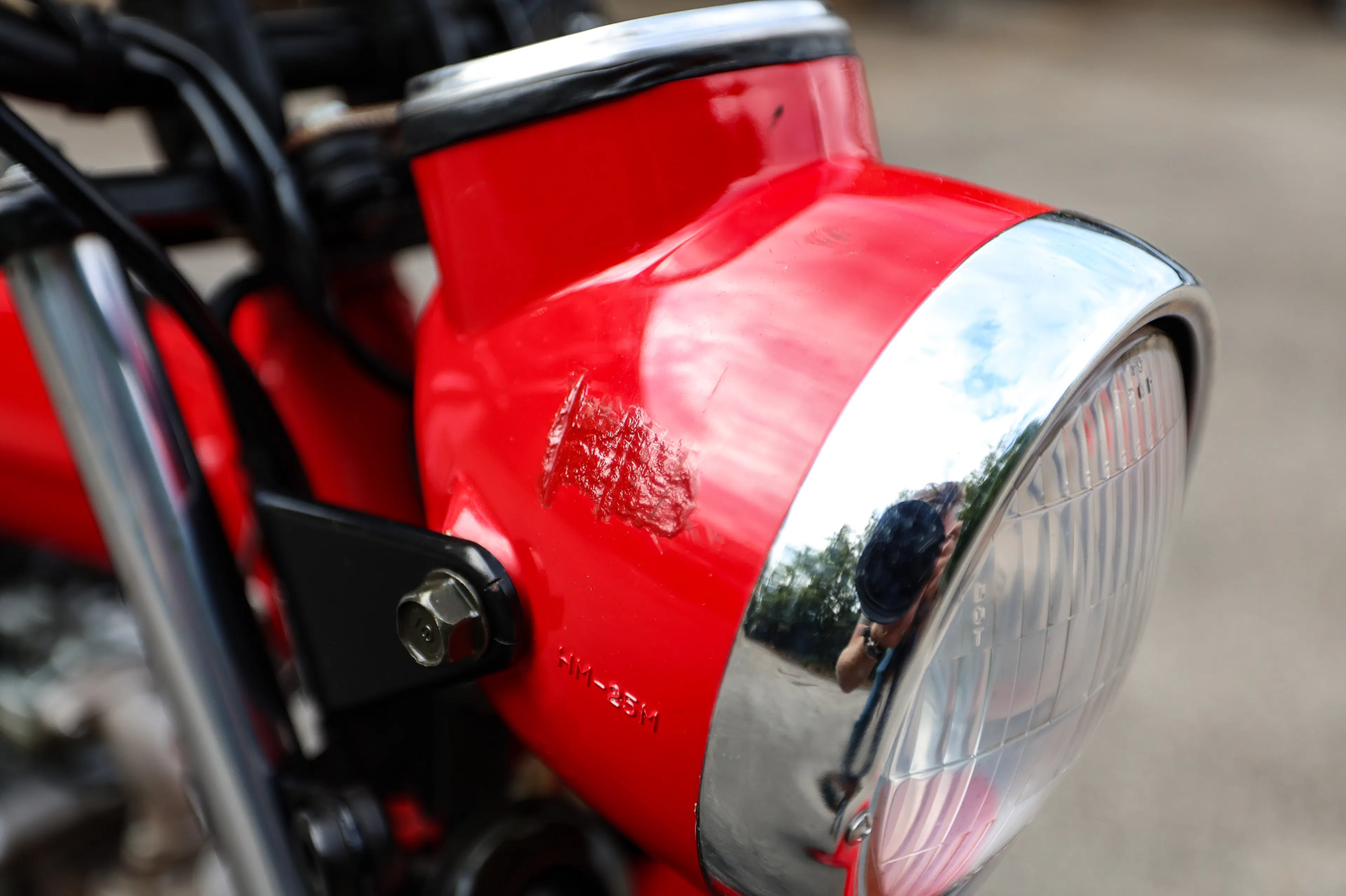 1993 Honda CT70 Mini Trail headlight