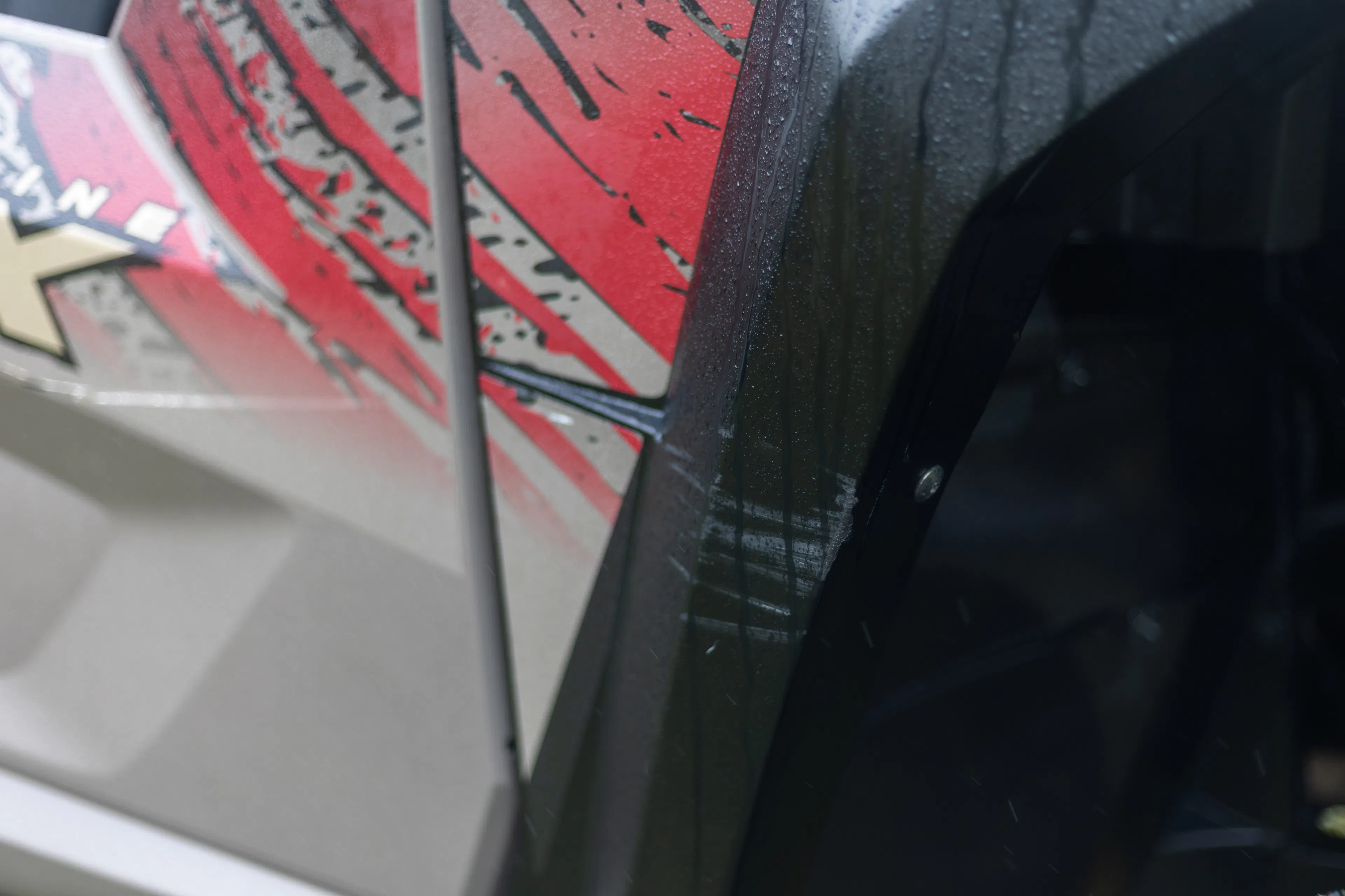 2024 Yamaha RMAX2 1000 XT-R front fender scrape