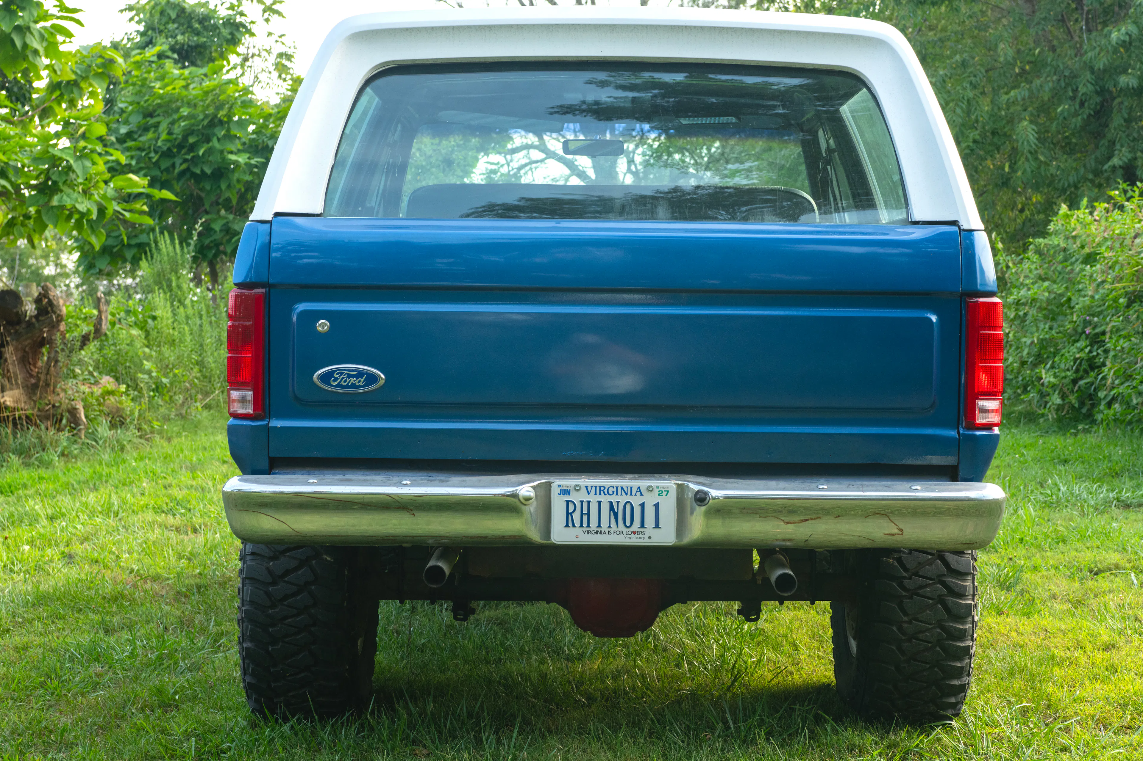 1985 Ford Bronco rear
