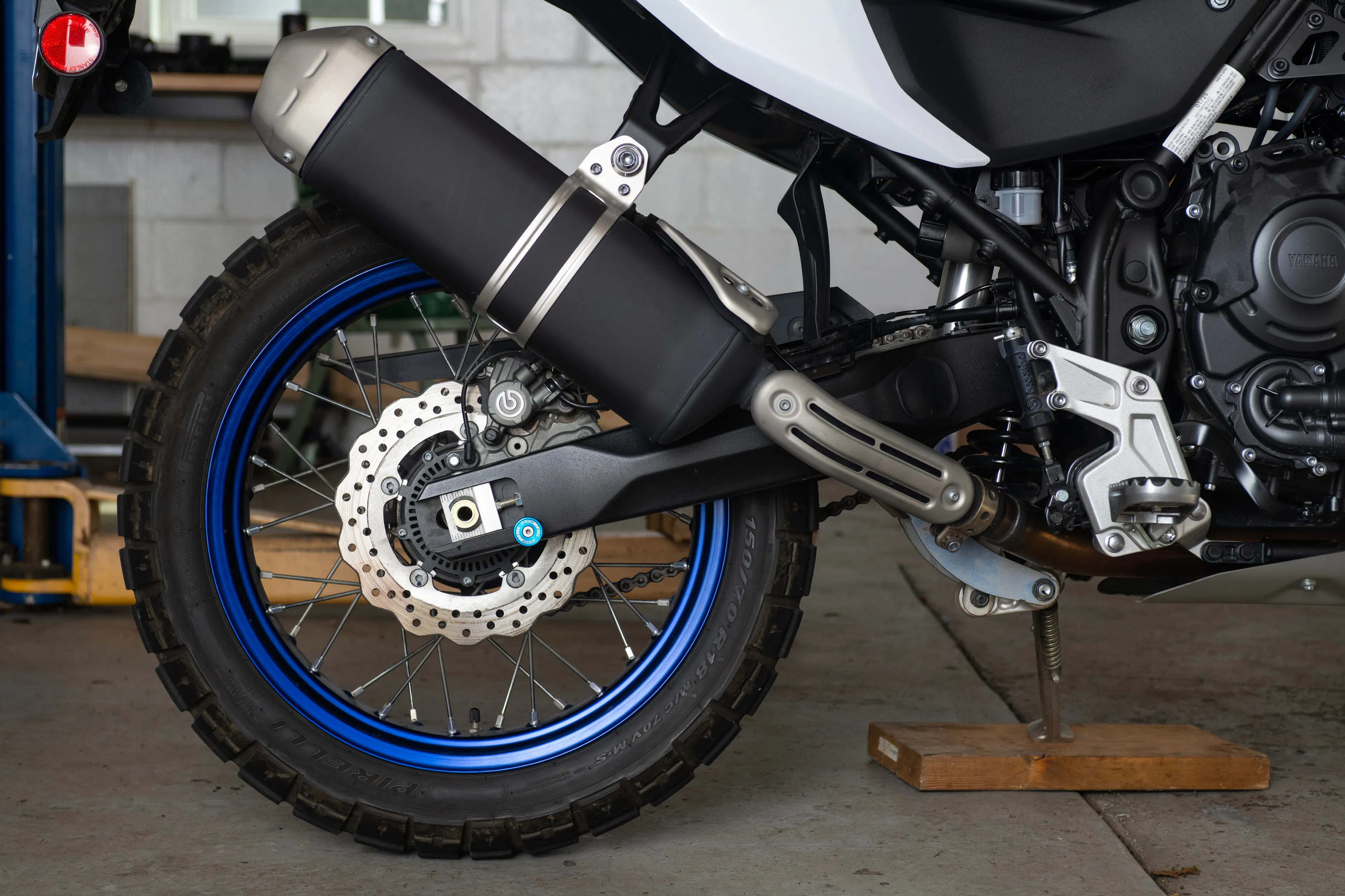 2025 Yamaha Tenere 700 rear wheel brake side