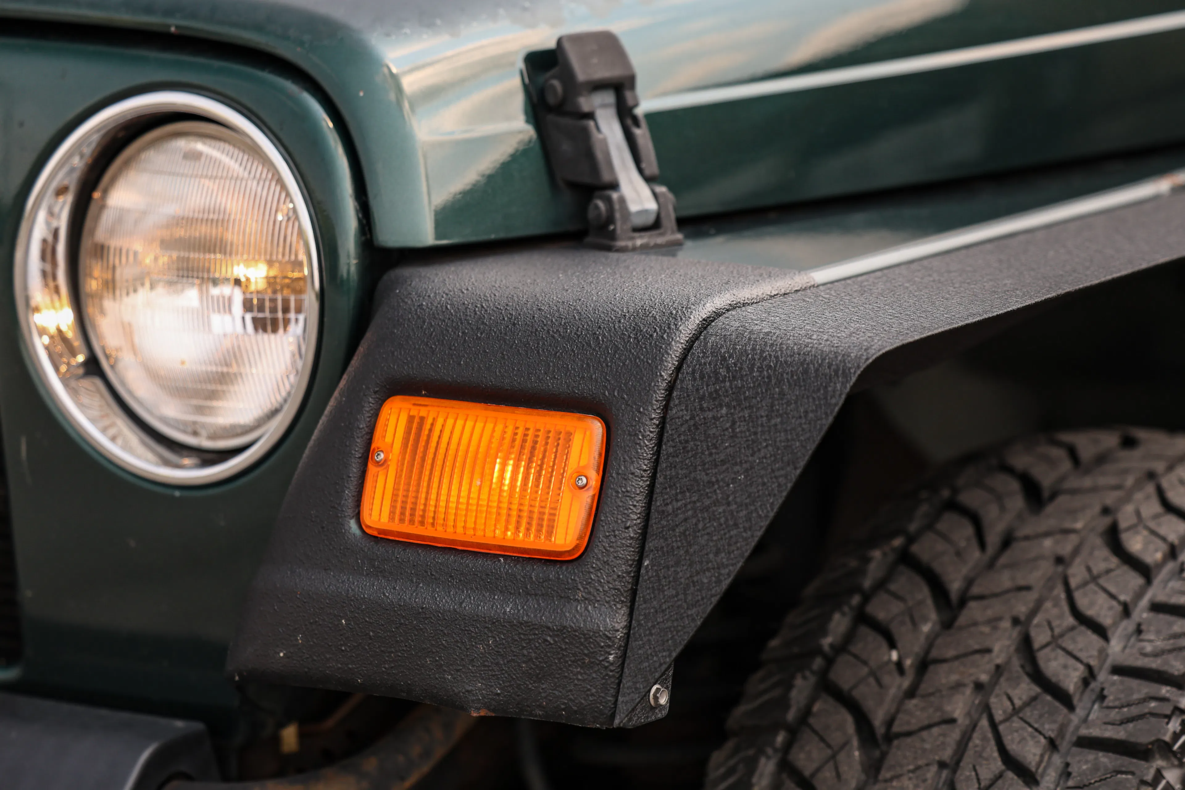 1999 Jeep Wrangler Sport driver turn signal