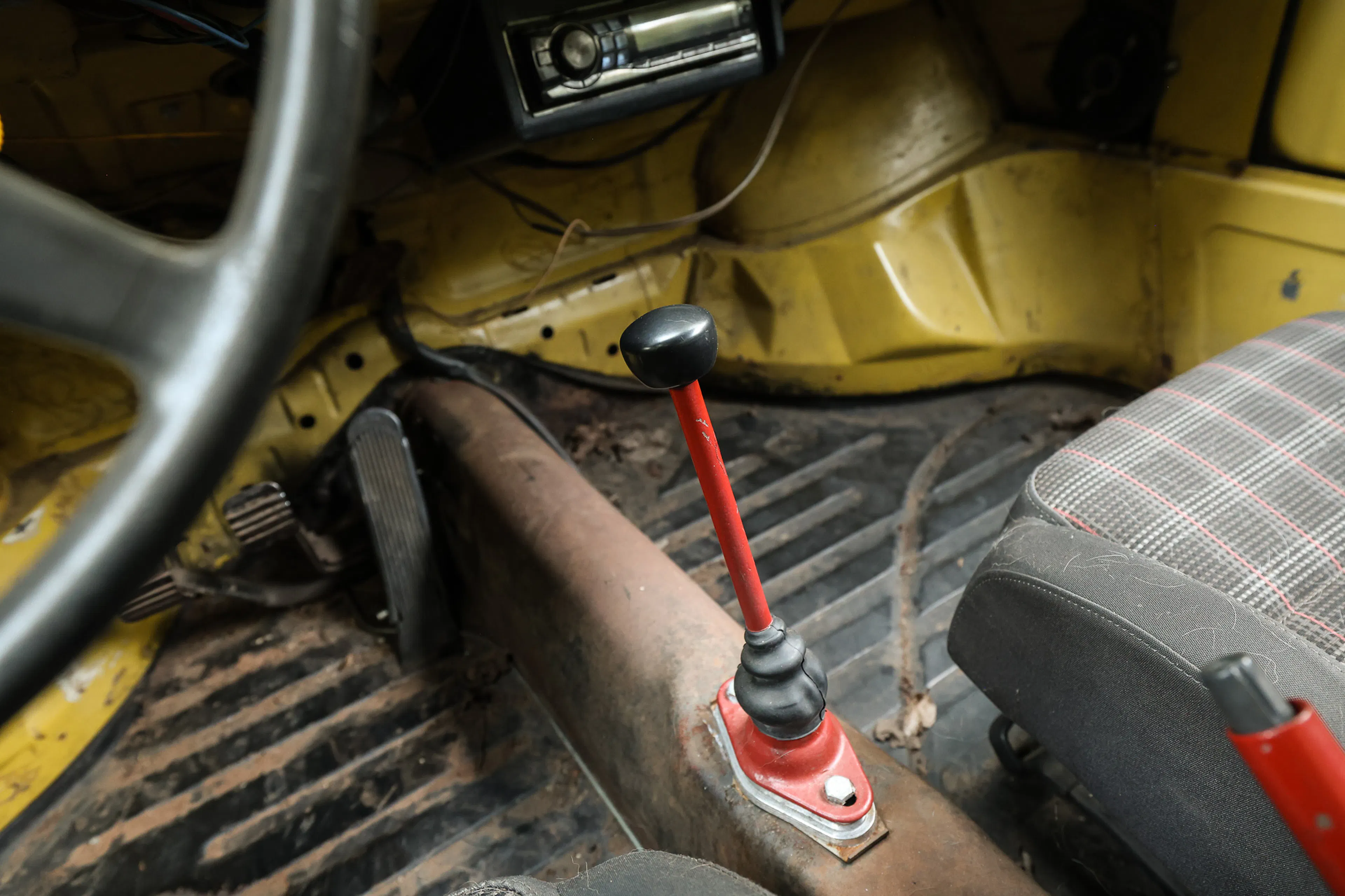 1973 Volkswagen Thing shifter/floor