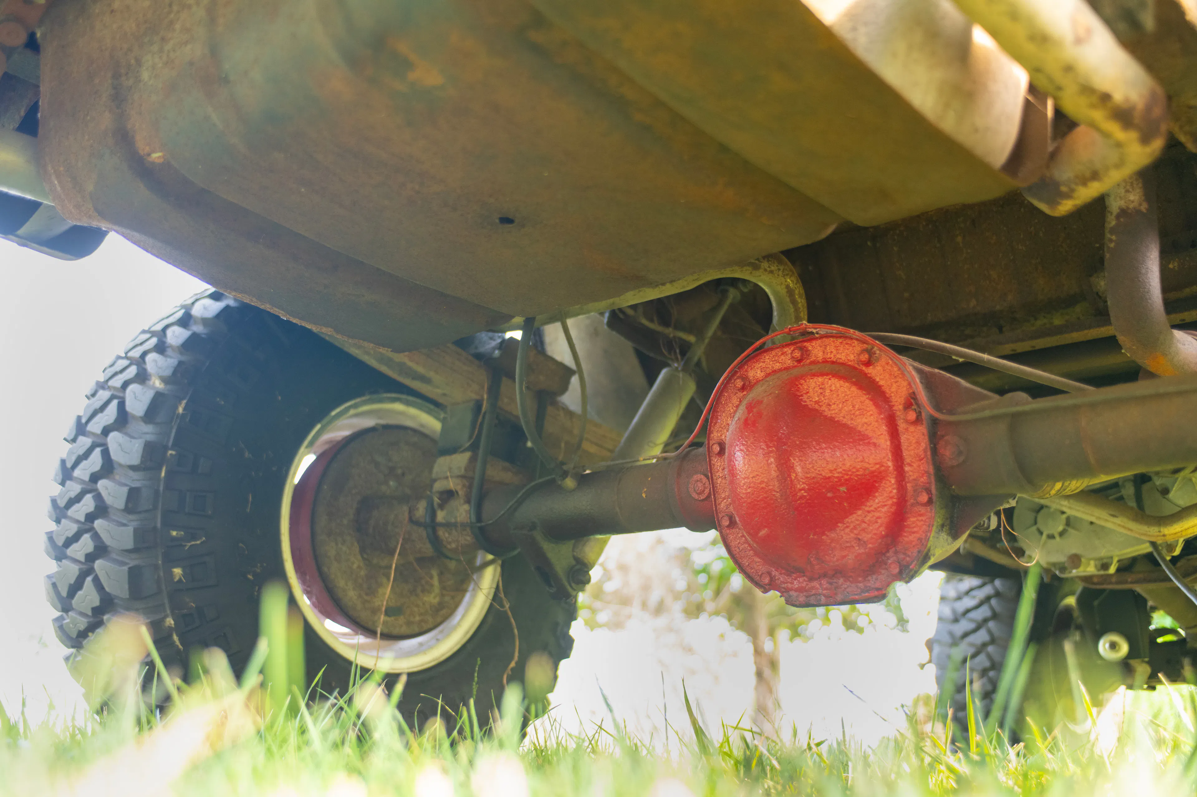 1985 Ford Bronco rearend