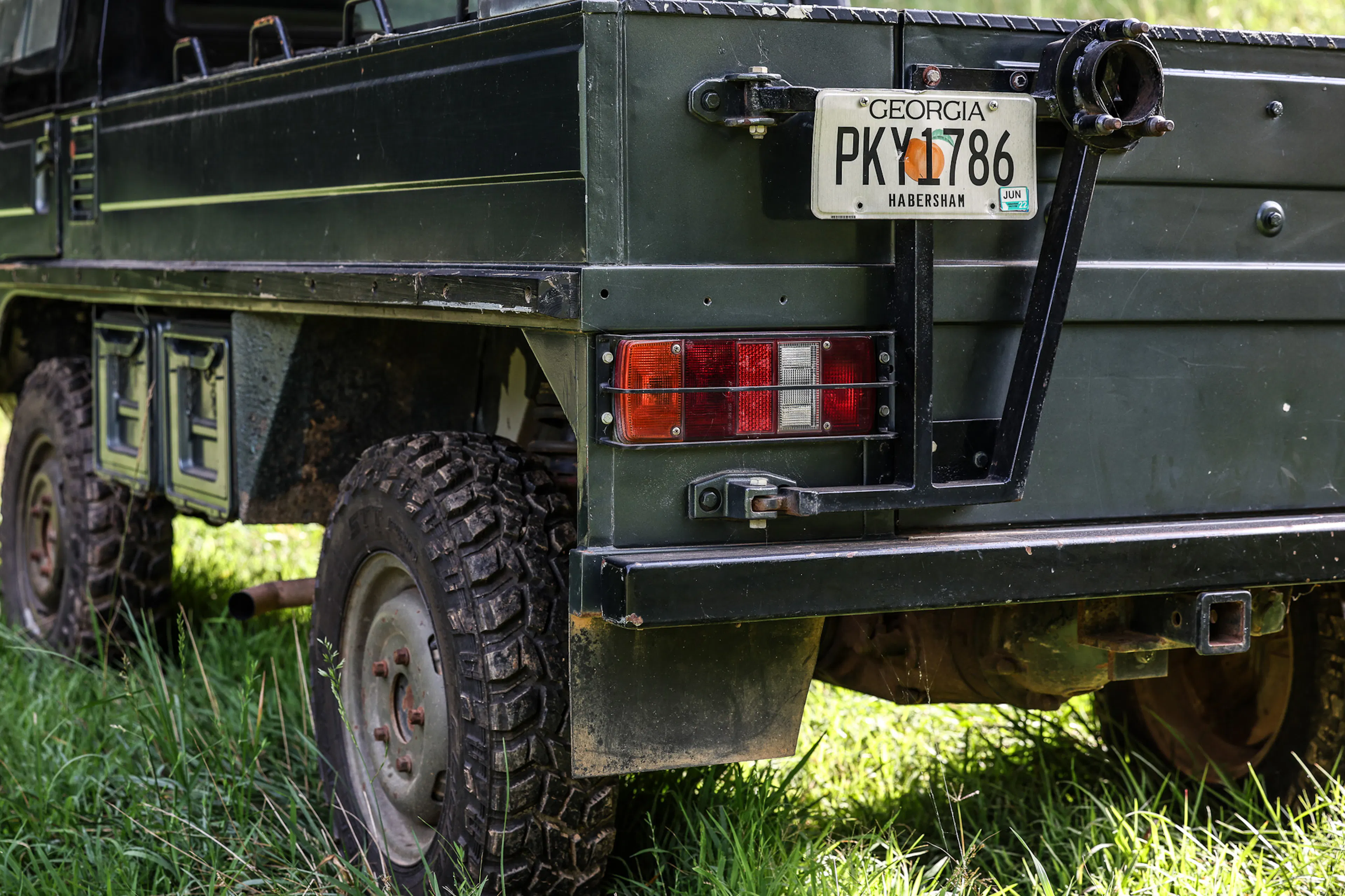 1972 Steyr-Puch Pinzgauer driver rear
